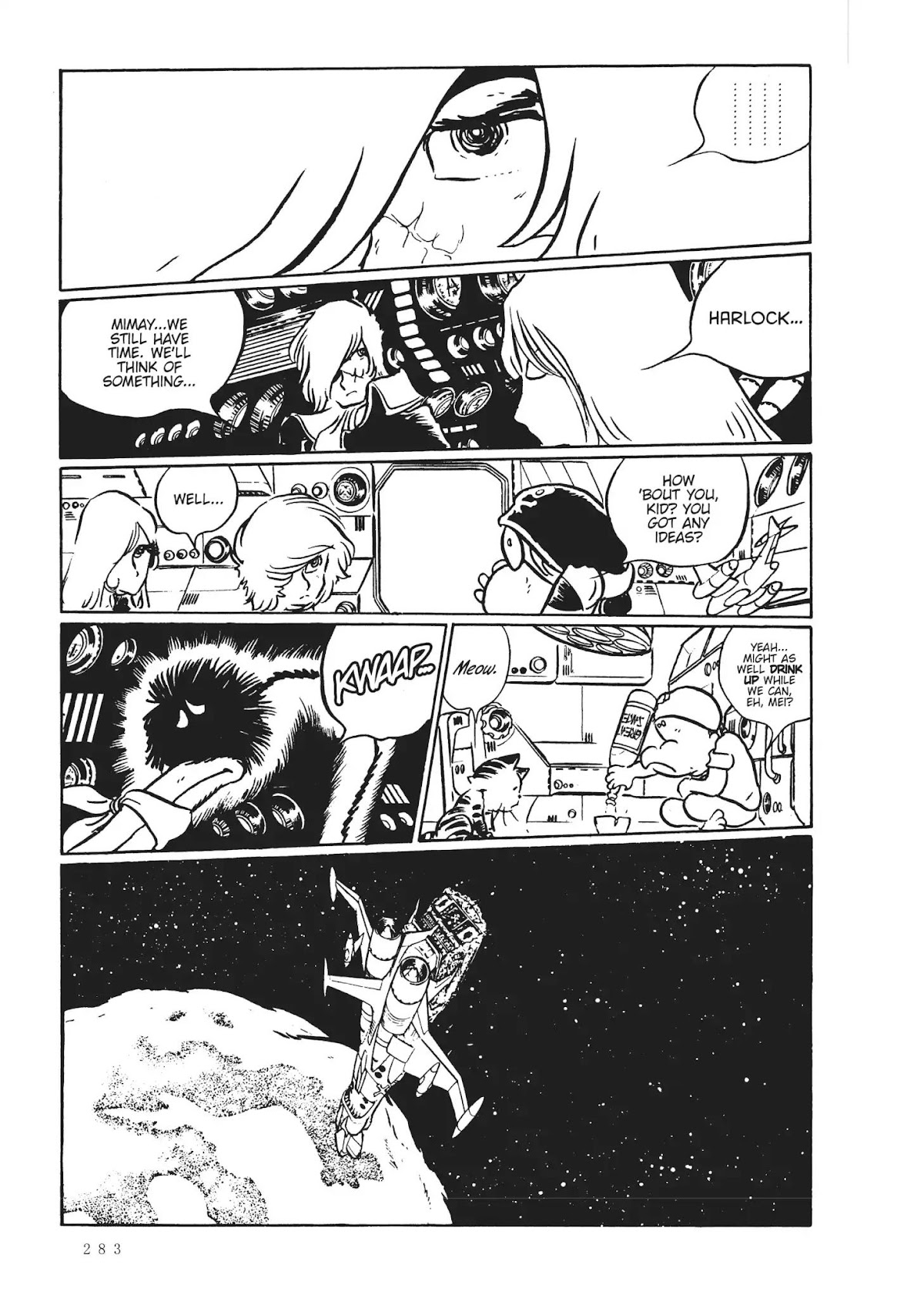 Uchuu Kaizoku Captain Harlock Chapter 30 page 9 - Chapter 30