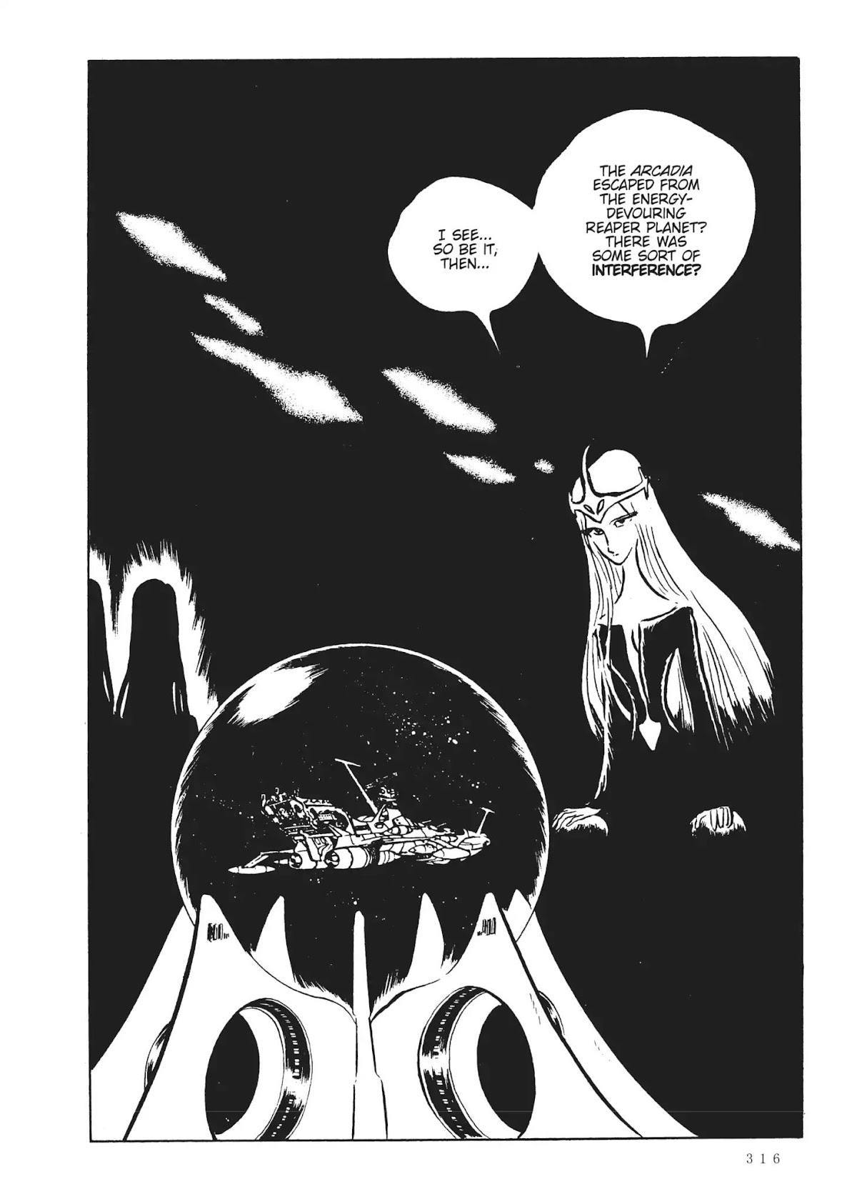 Uchuu Kaizoku Captain Harlock Chapter 31 page 19 - Chapter 31