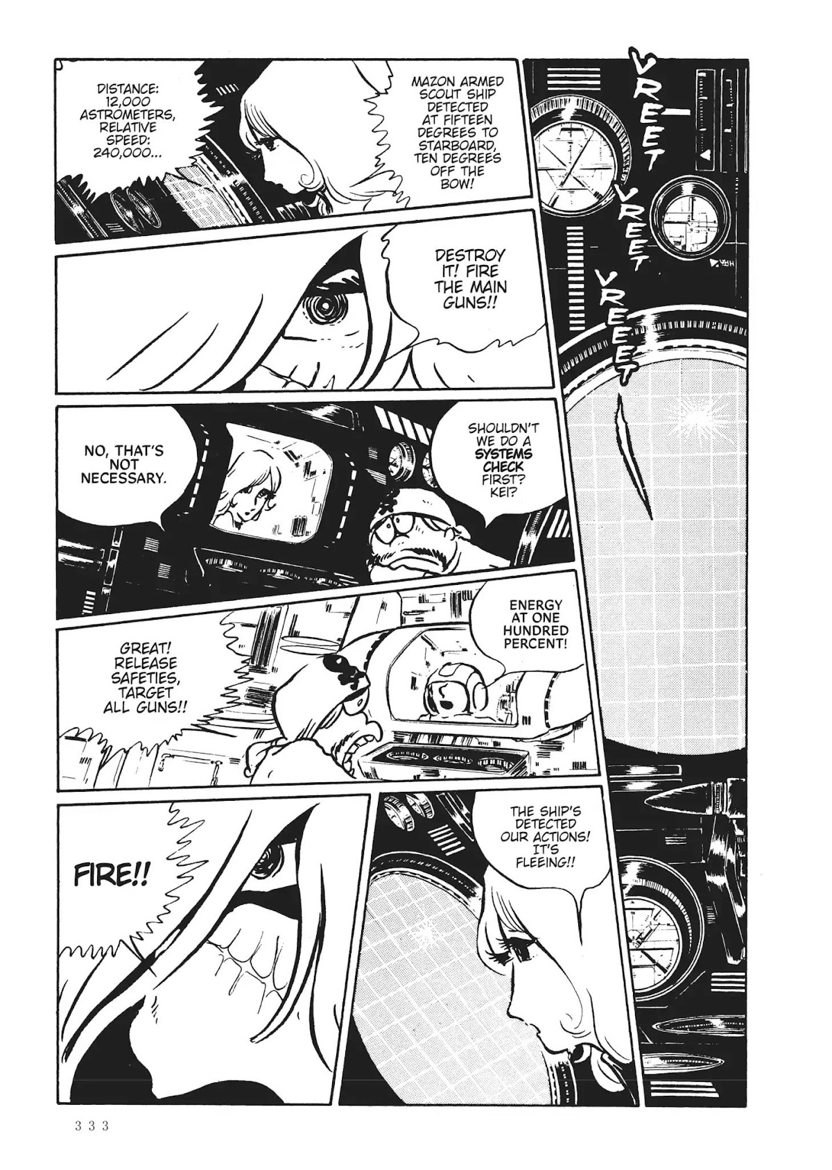 Uchuu Kaizoku Captain Harlock Chapter 32 page 12 - Chapter 32