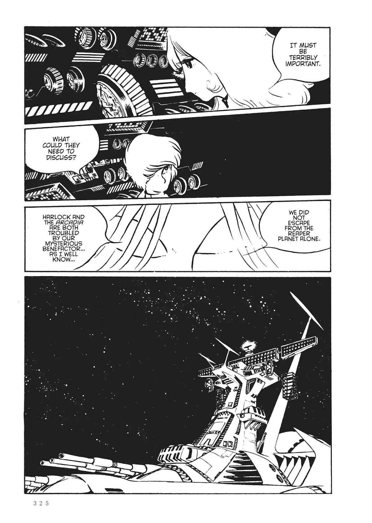 Uchuu Kaizoku Captain Harlock Chapter 32 page 6 - Chapter 32