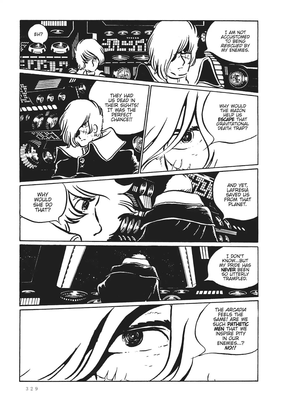 Uchuu Kaizoku Captain Harlock Chapter 32 page 9 - Chapter 32