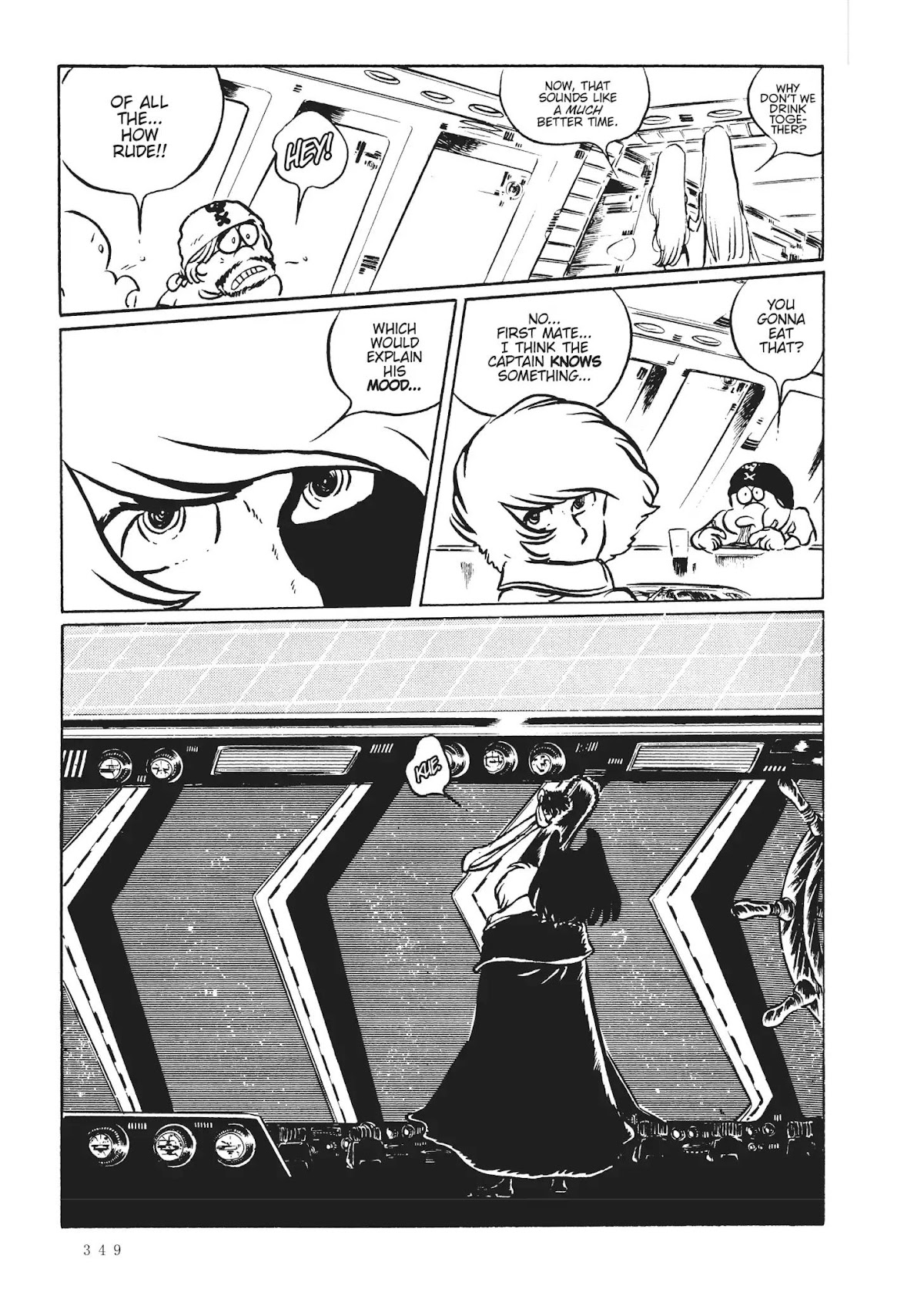 Uchuu Kaizoku Captain Harlock Chapter 33 page 11 - Chapter 33