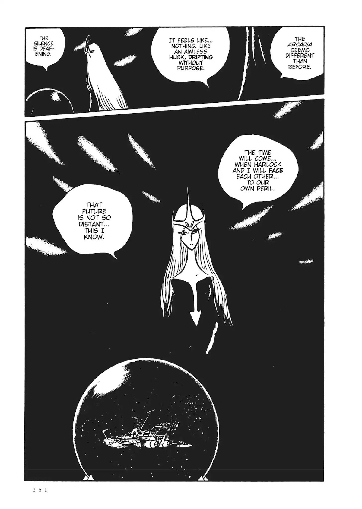 Uchuu Kaizoku Captain Harlock Chapter 33 page 13 - Chapter 33