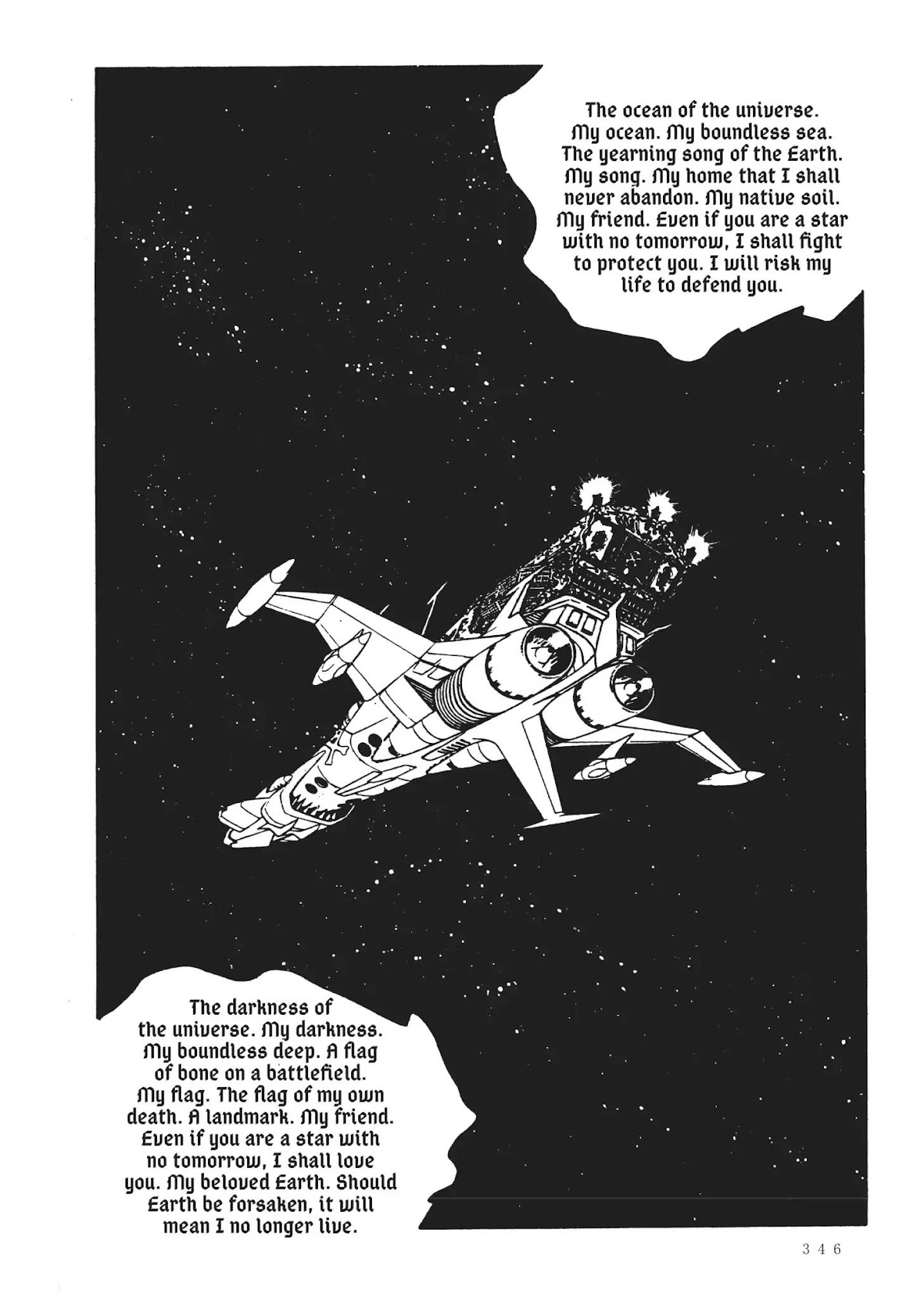 Uchuu Kaizoku Captain Harlock Chapter 33 page 8 - Chapter 33