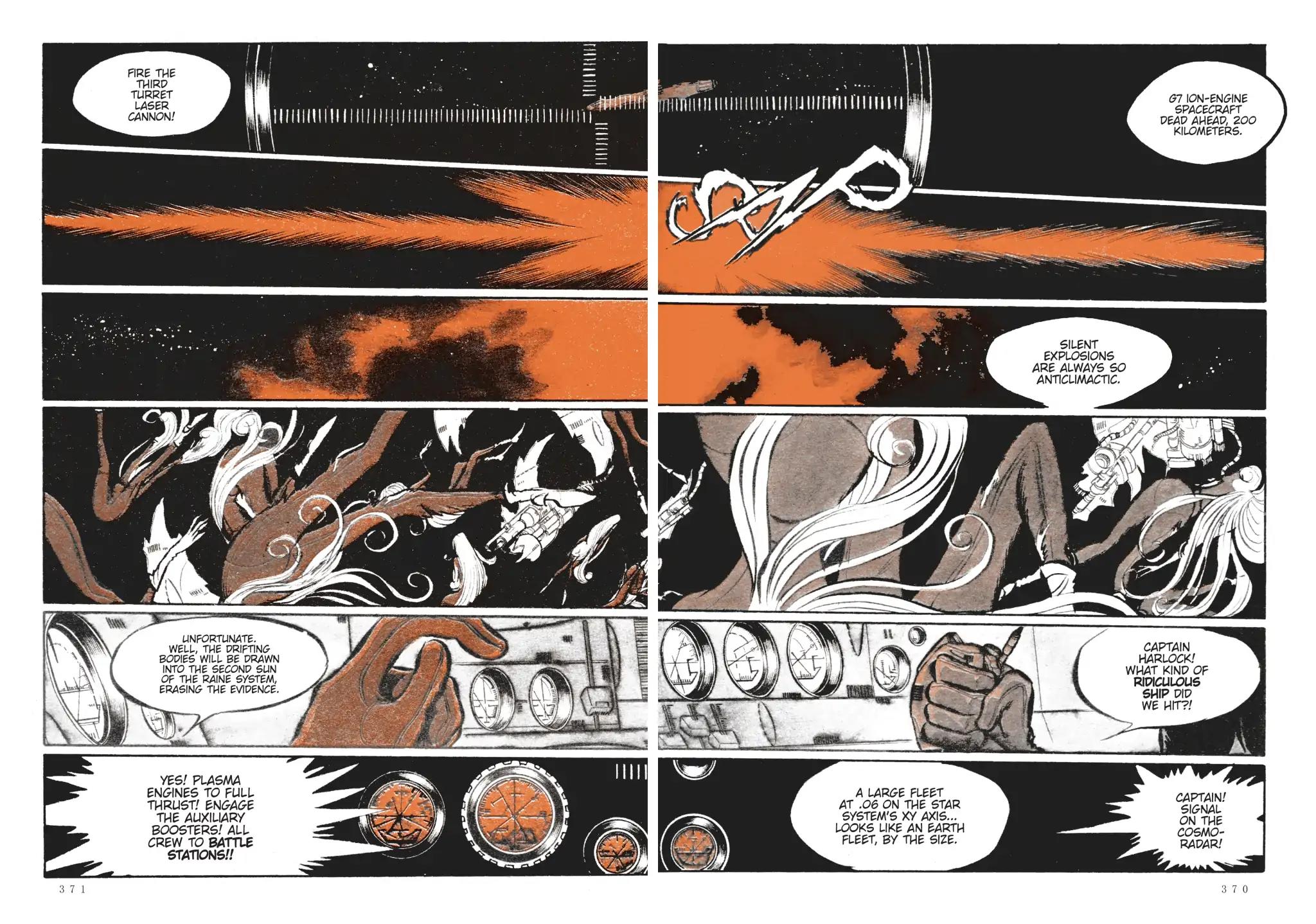 Uchuu Kaizoku Captain Harlock Chapter 34.5 page 1 - Vol.2 Bonus Chapter