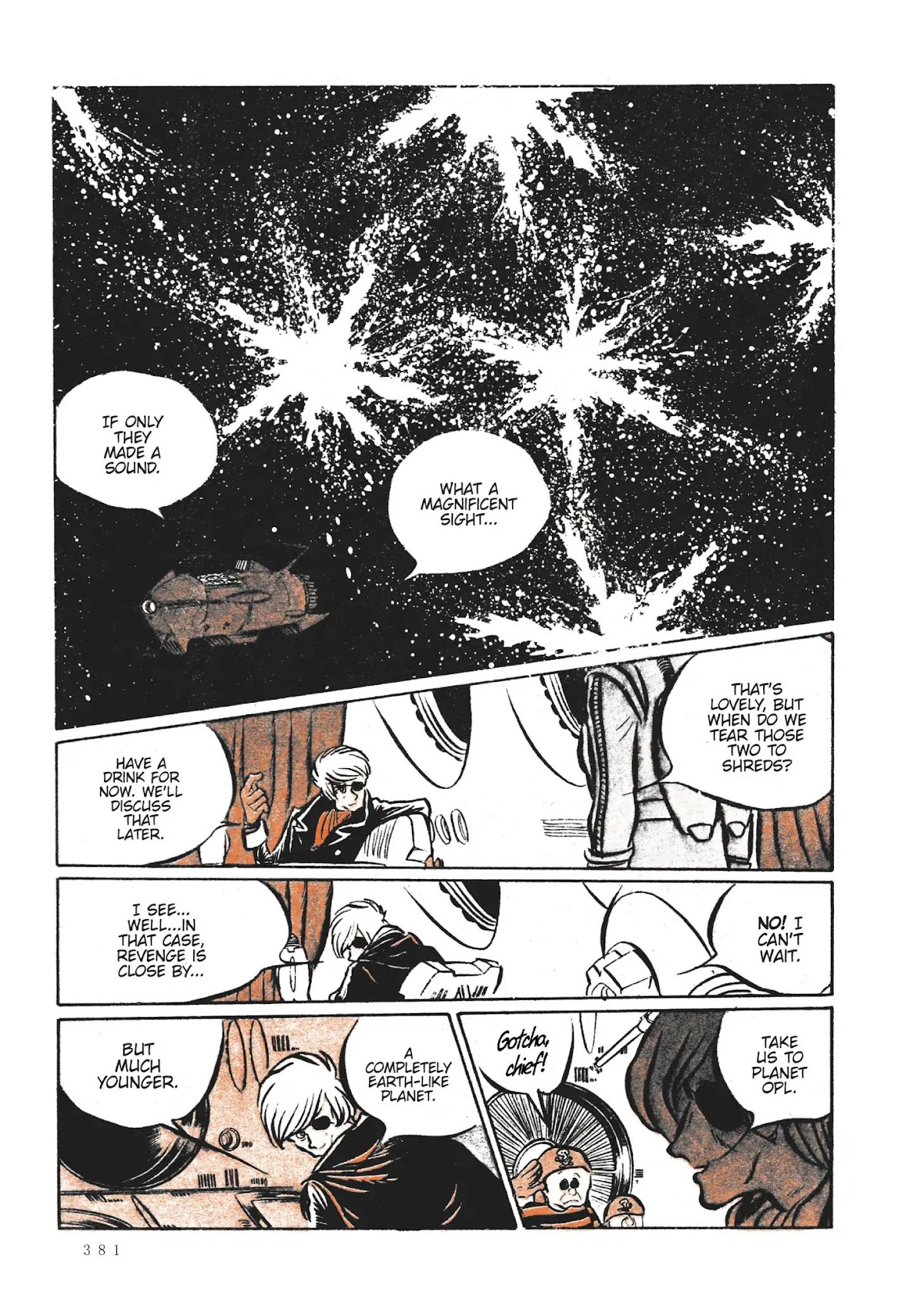 Uchuu Kaizoku Captain Harlock Chapter 34.5 page 10 - Vol.2 Bonus Chapter