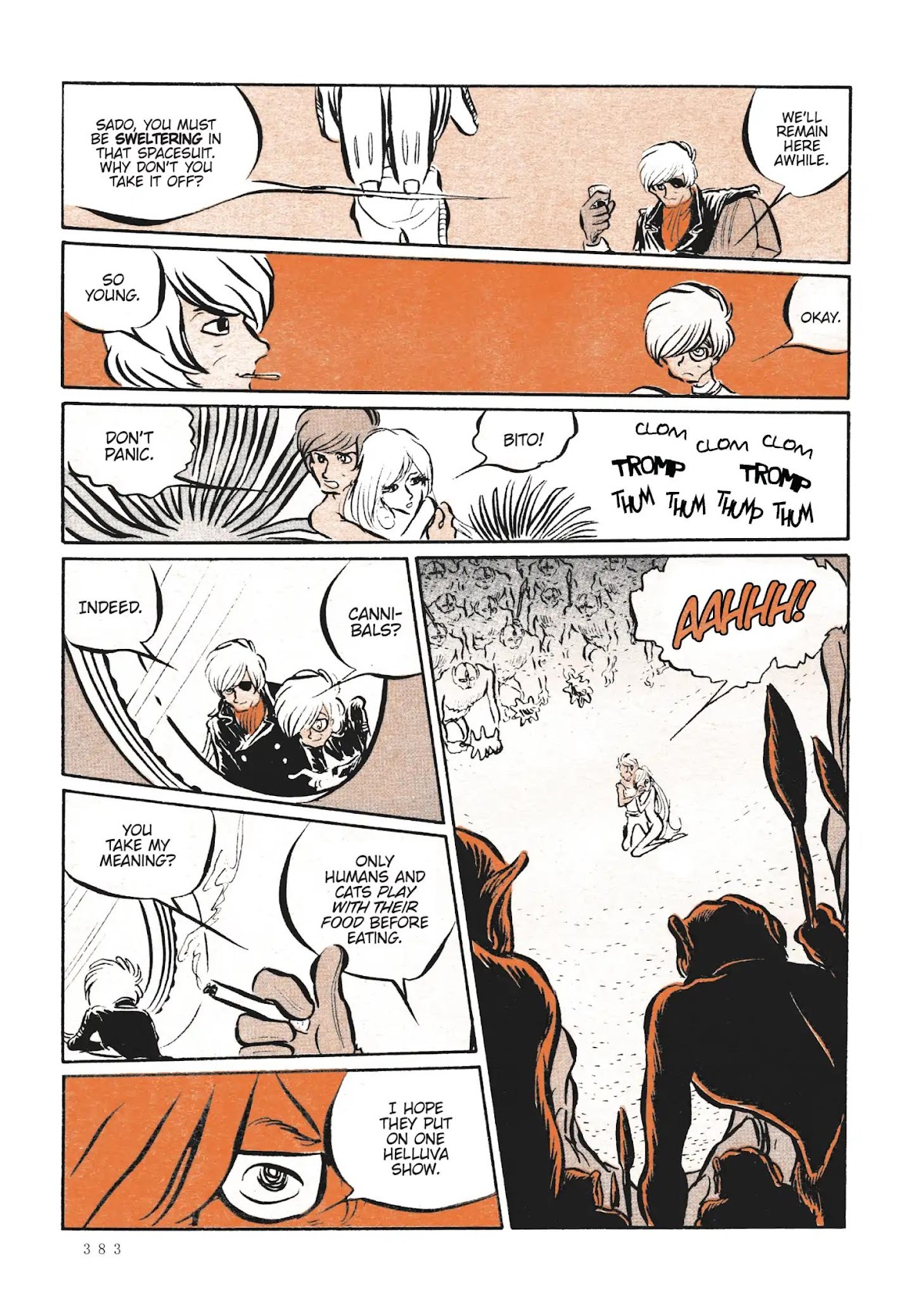 Uchuu Kaizoku Captain Harlock Chapter 34.5 page 12 - Vol.2 Bonus Chapter
