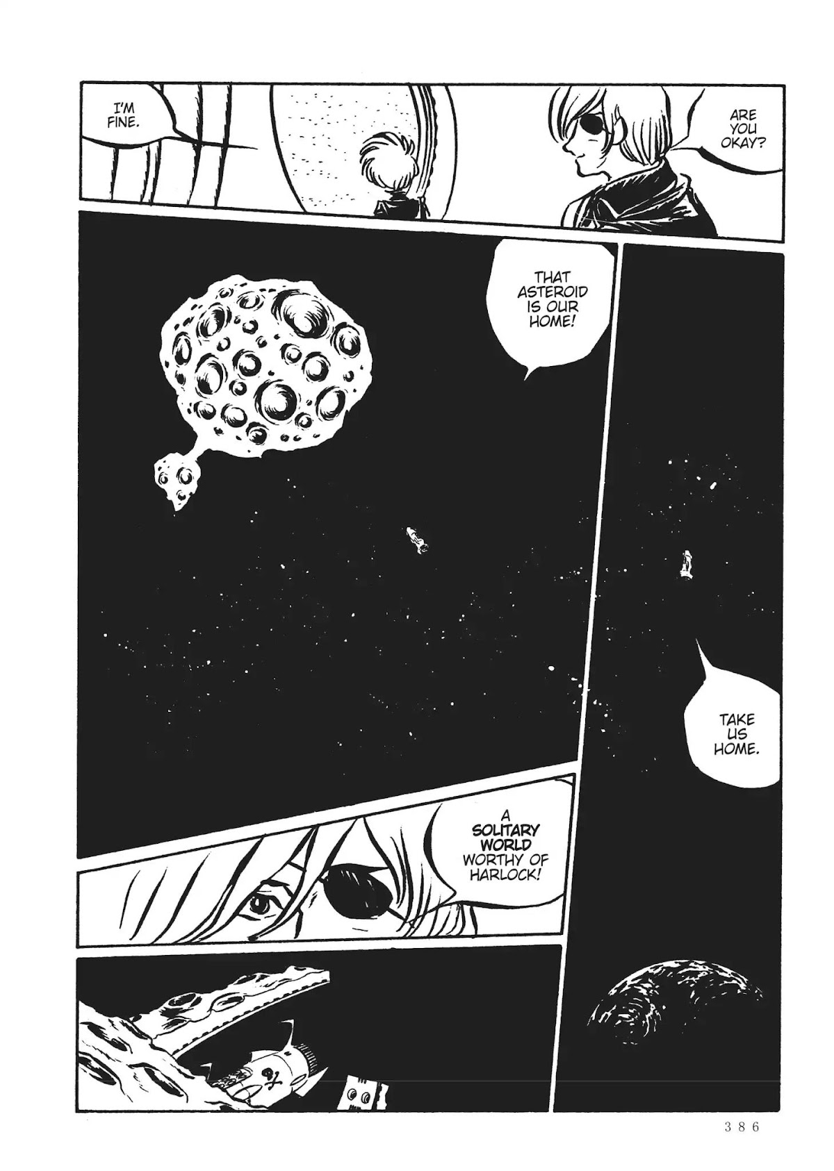 Uchuu Kaizoku Captain Harlock Chapter 34.5 page 15 - Vol.2 Bonus Chapter