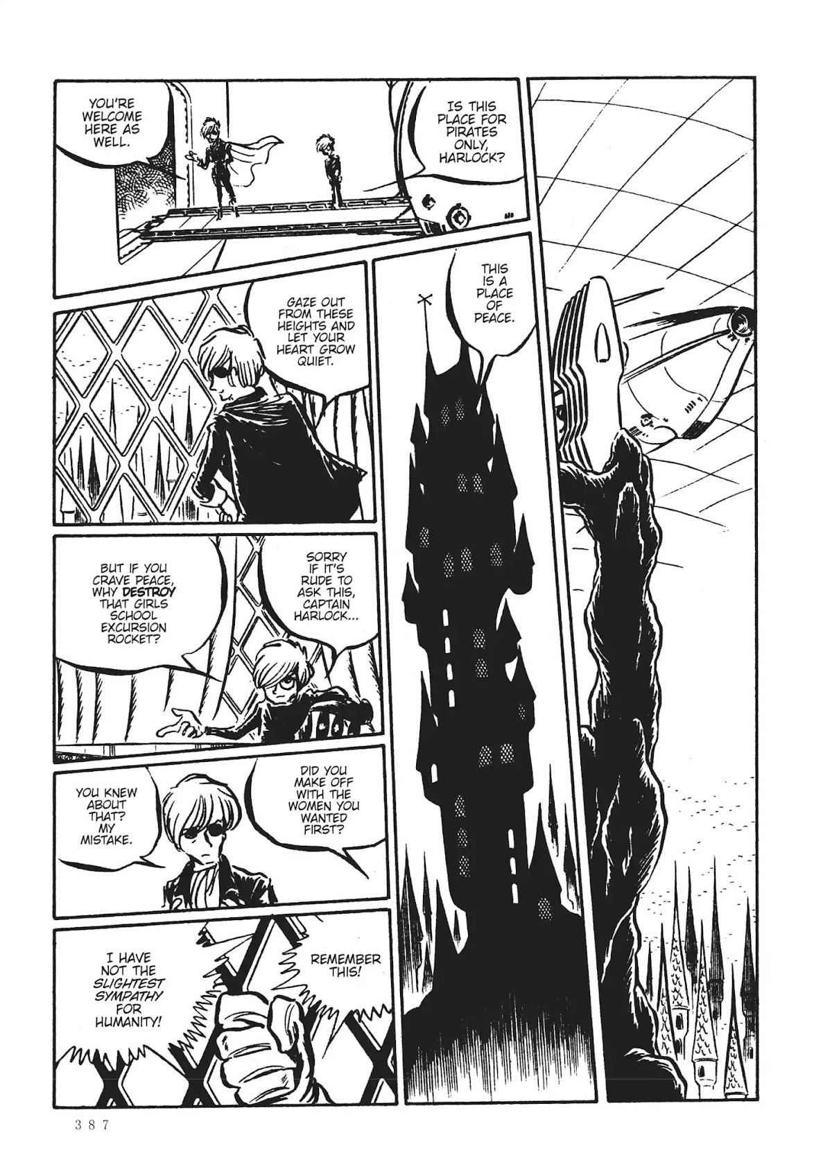Uchuu Kaizoku Captain Harlock Chapter 34.5 page 16 - Vol.2 Bonus Chapter