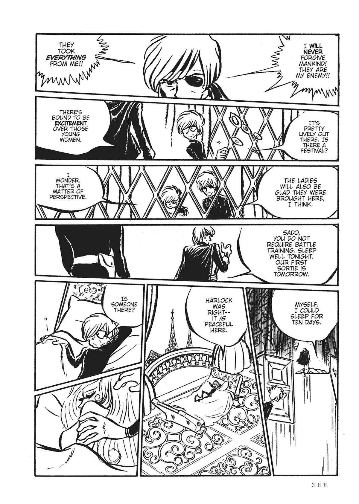 Uchuu Kaizoku Captain Harlock Chapter 34.5 page 17 - Vol.2 Bonus Chapter