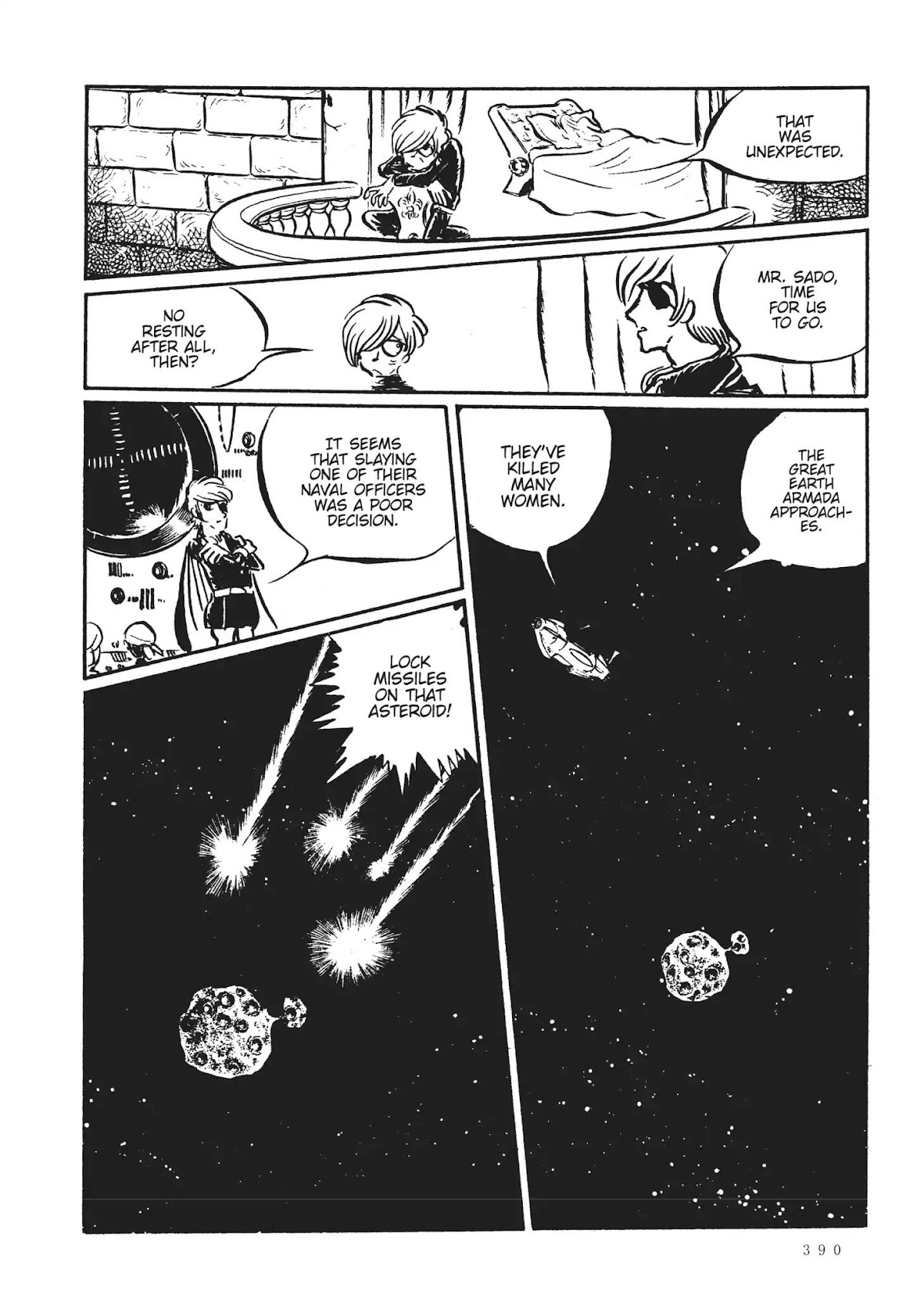Uchuu Kaizoku Captain Harlock Chapter 34.5 page 19 - Vol.2 Bonus Chapter