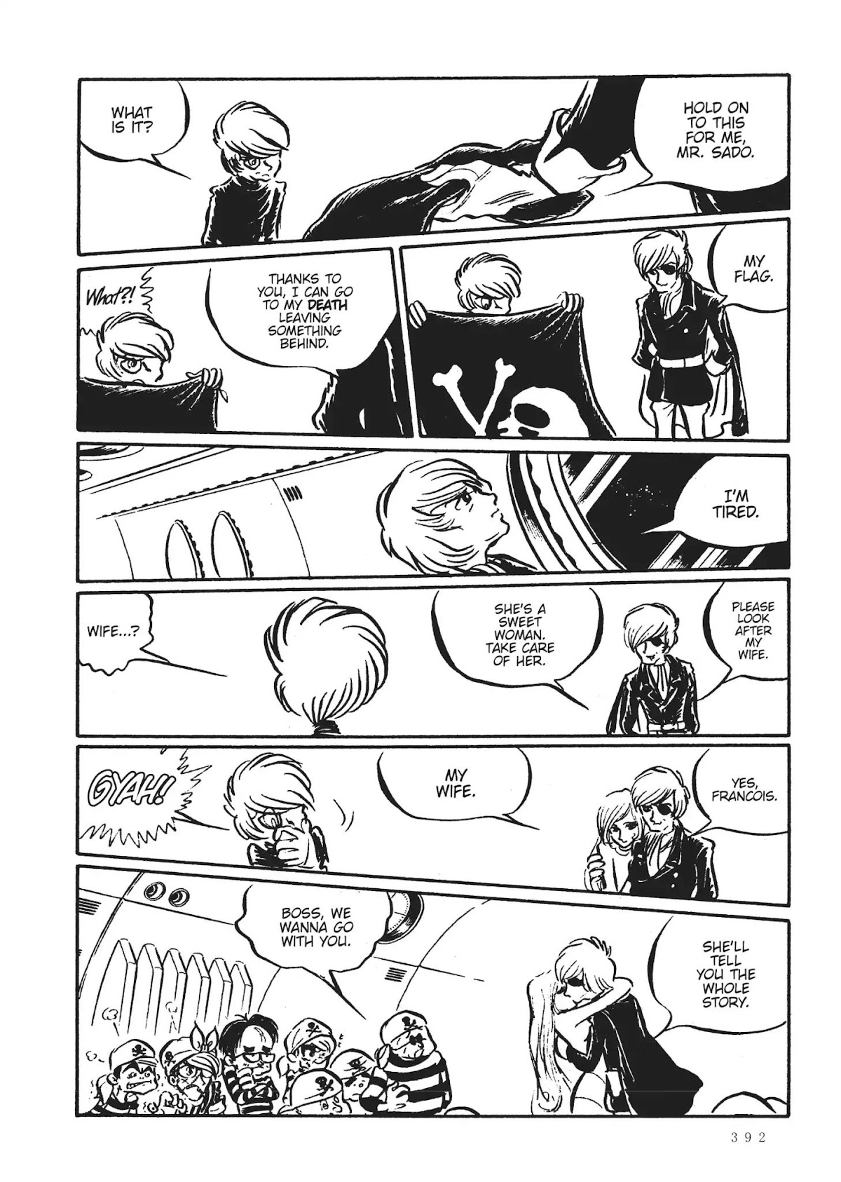Uchuu Kaizoku Captain Harlock Chapter 34.5 page 21 - Vol.2 Bonus Chapter
