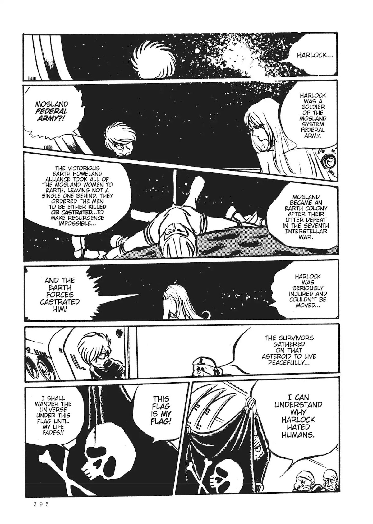 Uchuu Kaizoku Captain Harlock Chapter 34.5 page 24 - Vol.2 Bonus Chapter