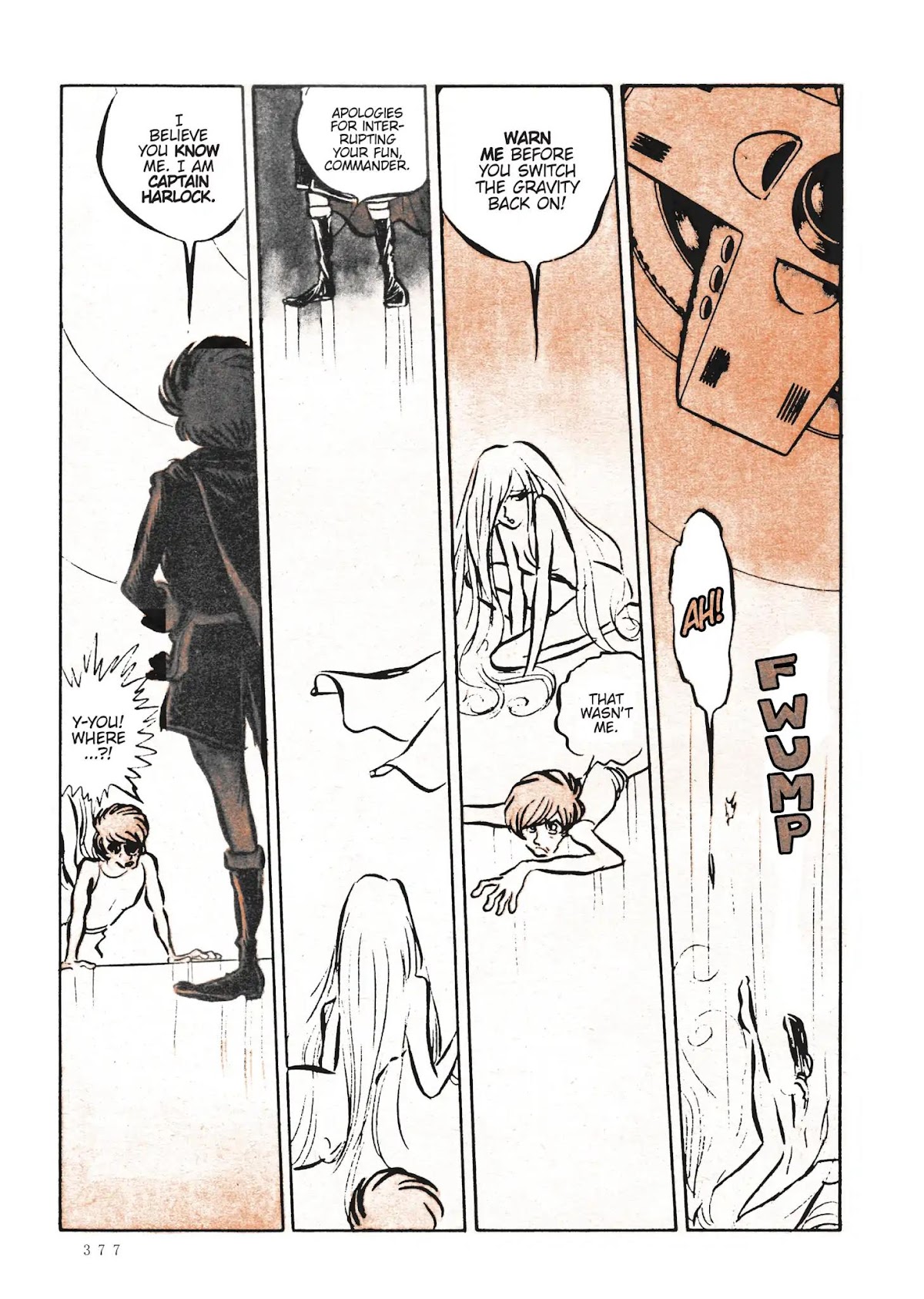 Uchuu Kaizoku Captain Harlock Chapter 34.5 page 6 - Vol.2 Bonus Chapter
