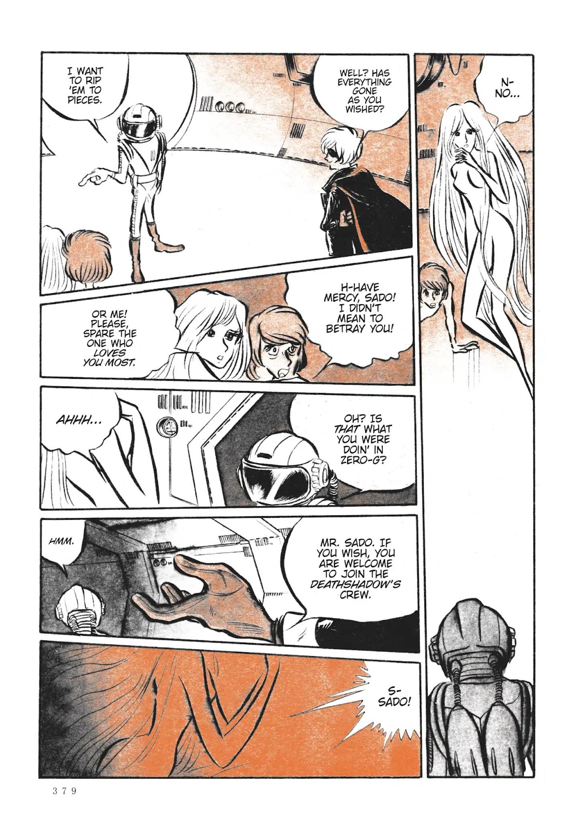 Uchuu Kaizoku Captain Harlock Chapter 34.5 page 8 - Vol.2 Bonus Chapter