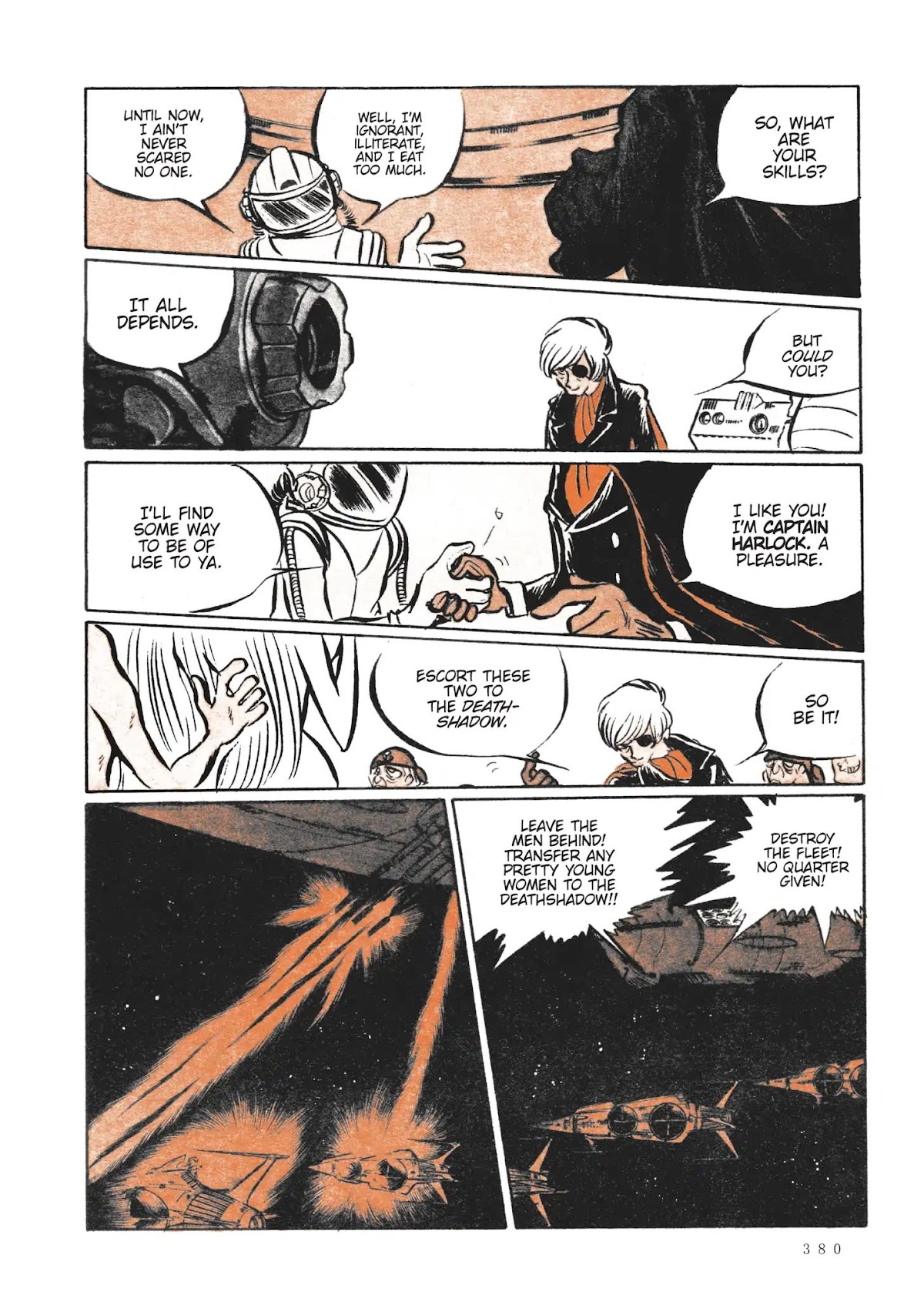 Uchuu Kaizoku Captain Harlock Chapter 34.5 page 9 - Vol.2 Bonus Chapter