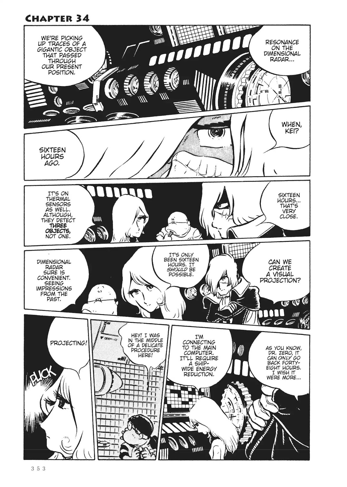 Uchuu Kaizoku Captain Harlock Chapter 34 page 1 - Chapter 34