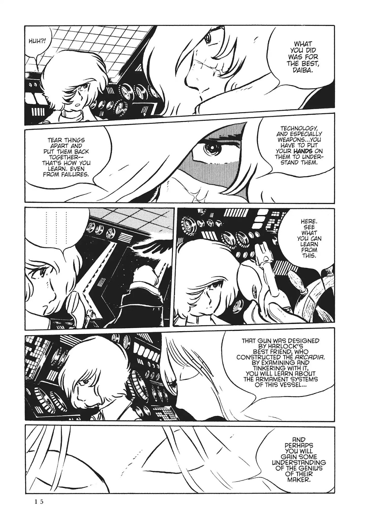 Uchuu Kaizoku Captain Harlock Chapter 35 page 14 - Chapter 35