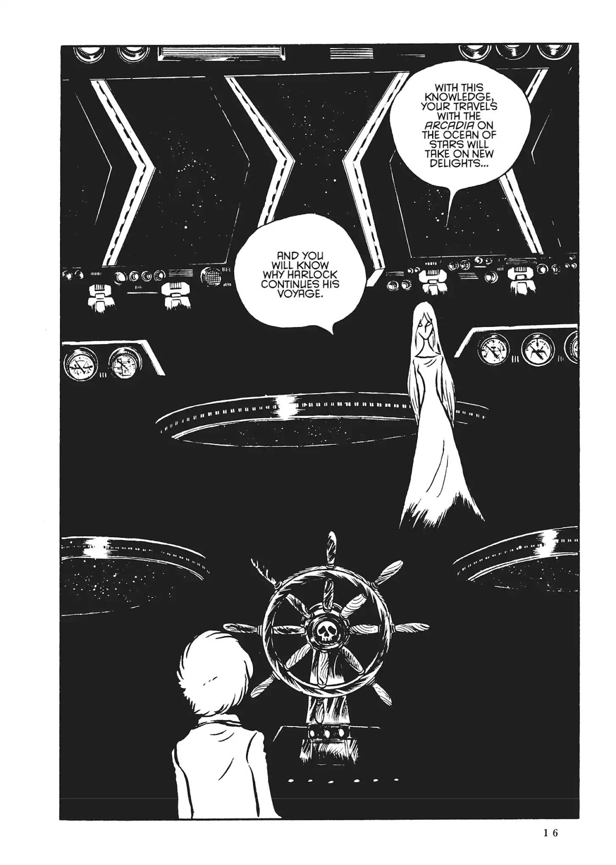 Uchuu Kaizoku Captain Harlock Chapter 35 page 15 - Chapter 35
