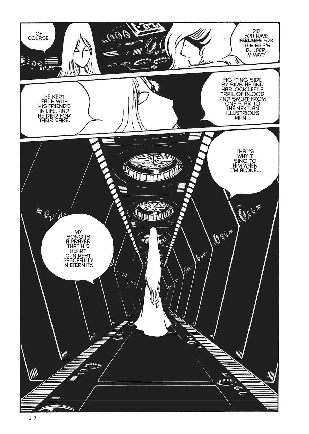 Uchuu Kaizoku Captain Harlock Chapter 35 page 16 - Chapter 35