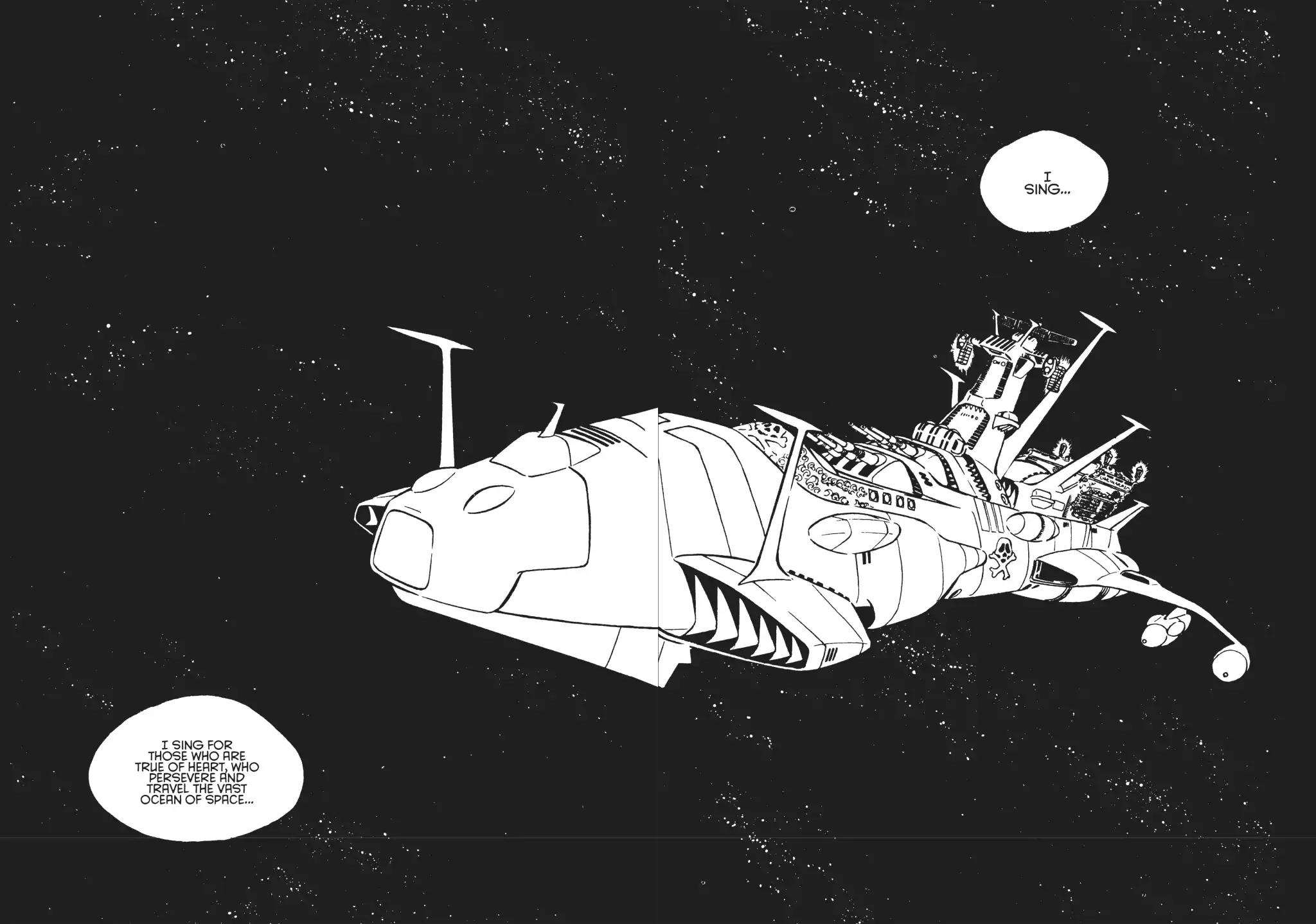 Uchuu Kaizoku Captain Harlock Chapter 35 page 17 - Chapter 35