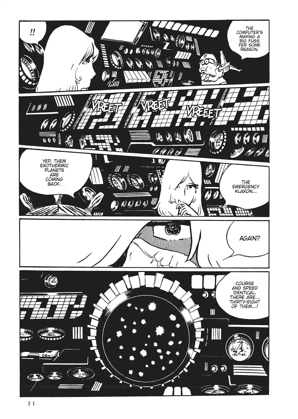 Uchuu Kaizoku Captain Harlock Chapter 35 page 19 - Chapter 35