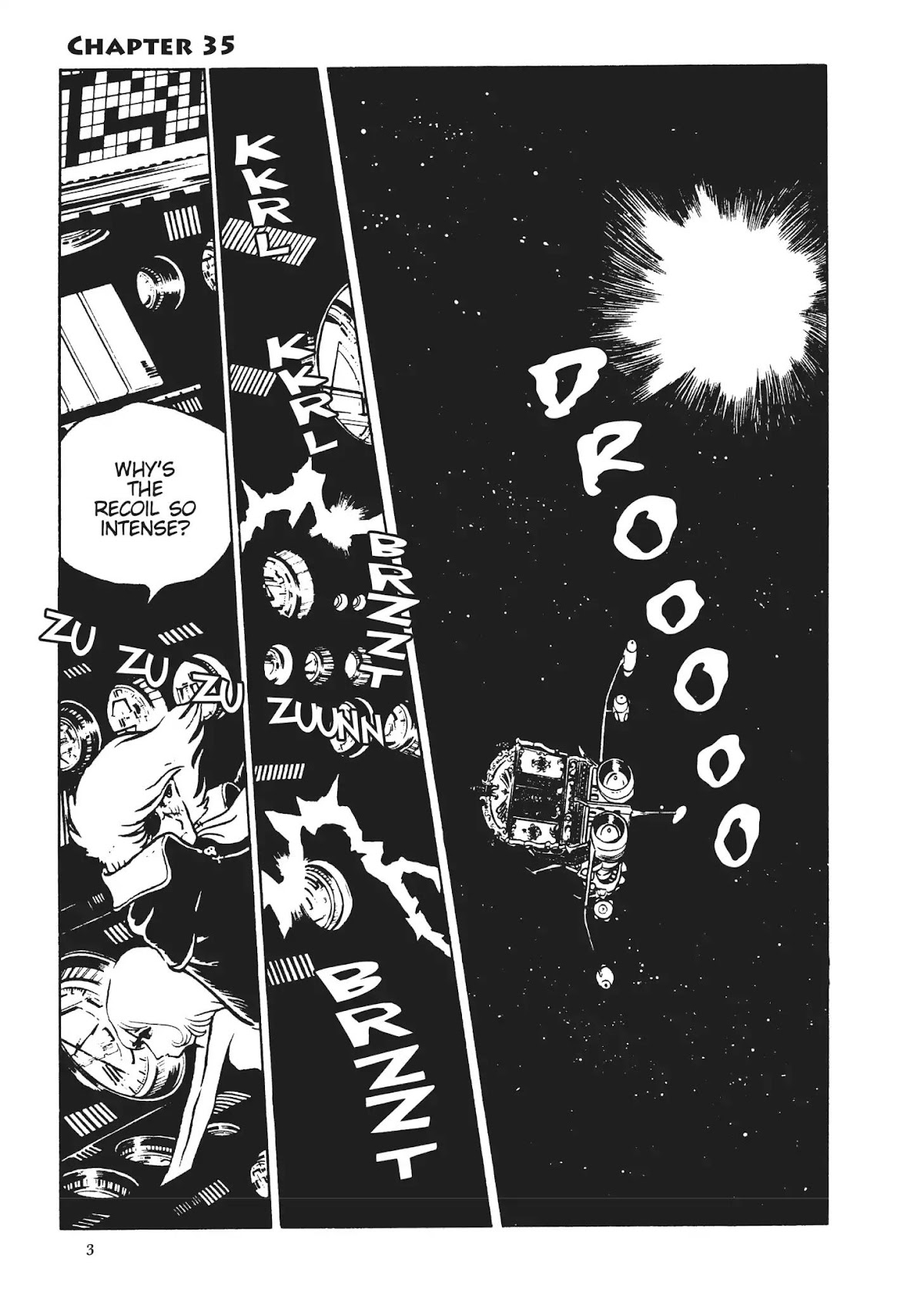 Uchuu Kaizoku Captain Harlock Chapter 35 page 4 - Chapter 35