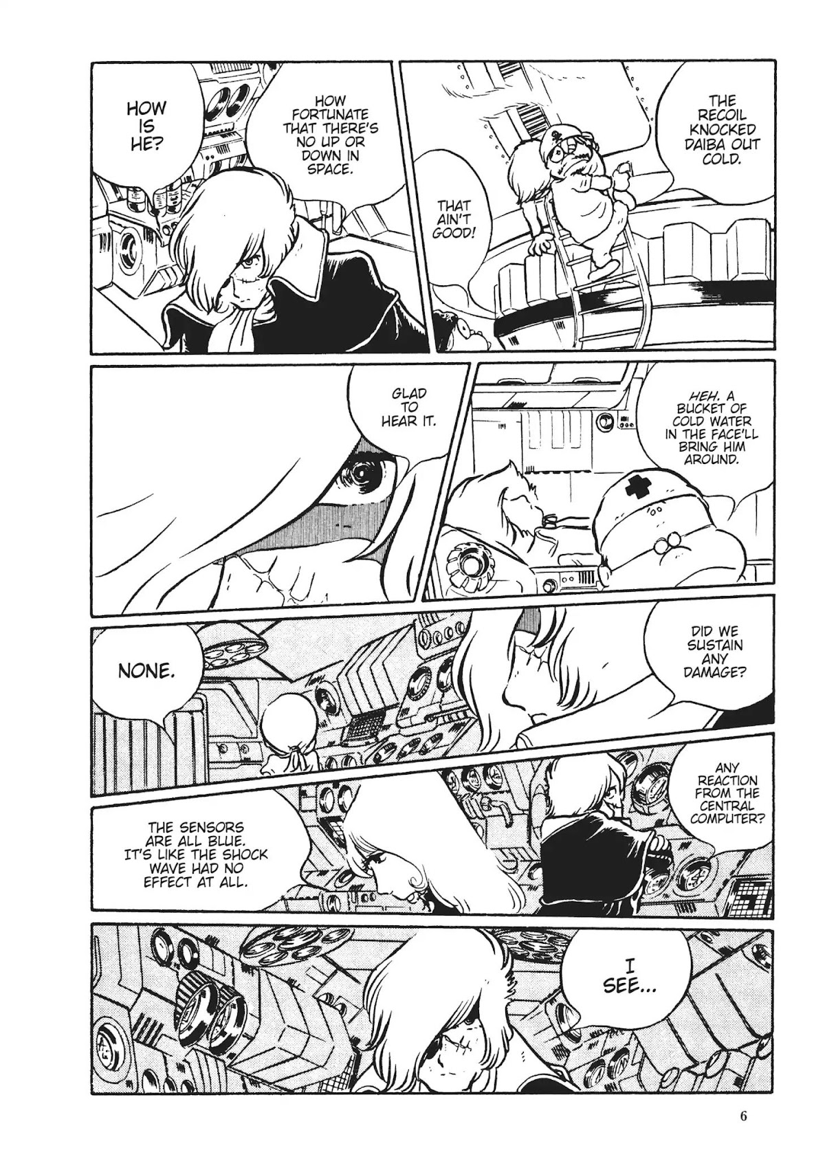 Uchuu Kaizoku Captain Harlock Chapter 35 page 6 - Chapter 35