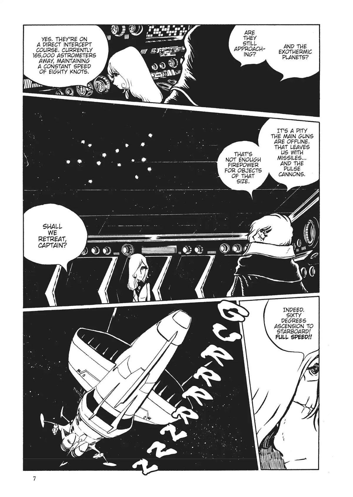 Uchuu Kaizoku Captain Harlock Chapter 35 page 7 - Chapter 35