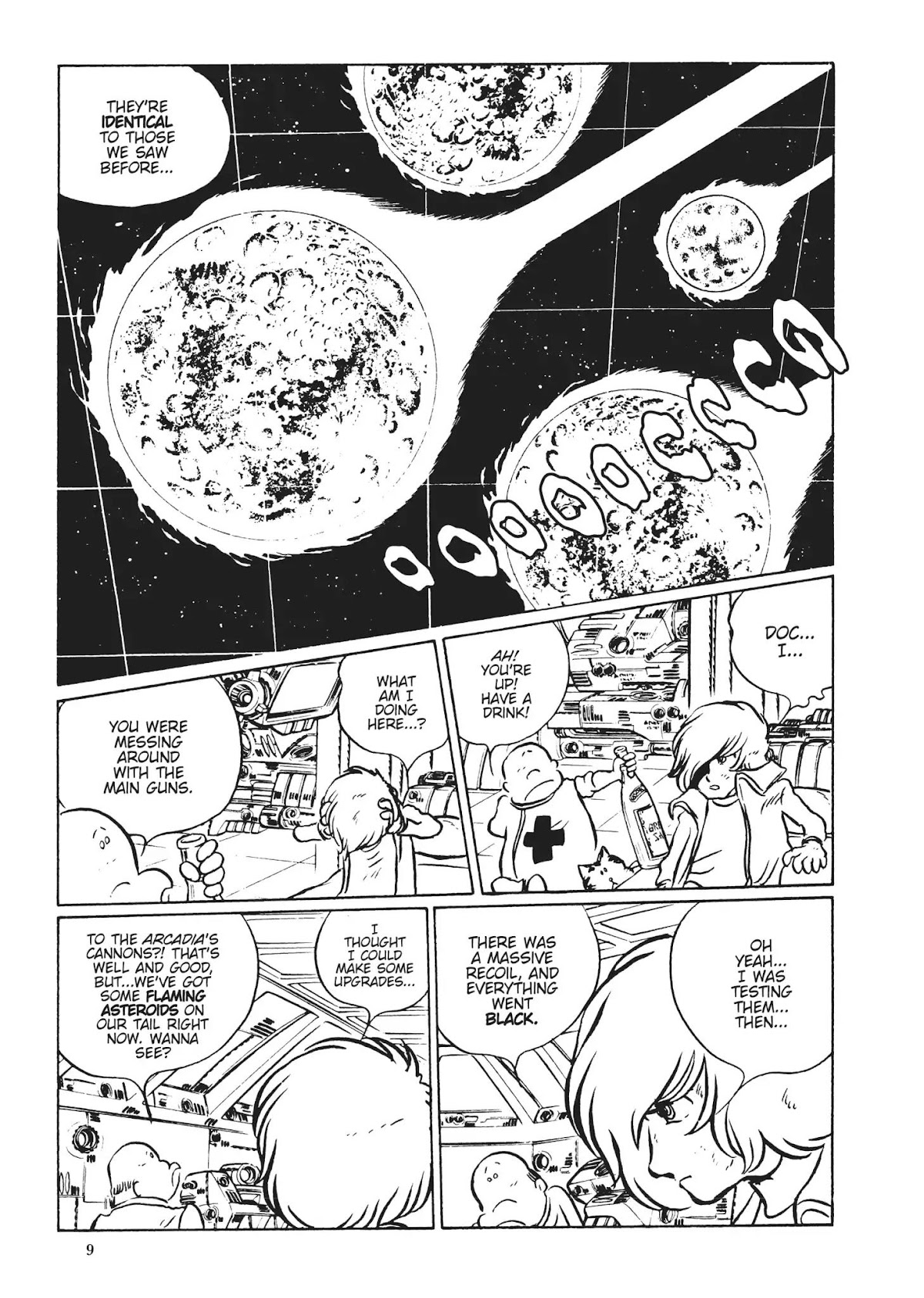 Uchuu Kaizoku Captain Harlock Chapter 35 page 9 - Chapter 35
