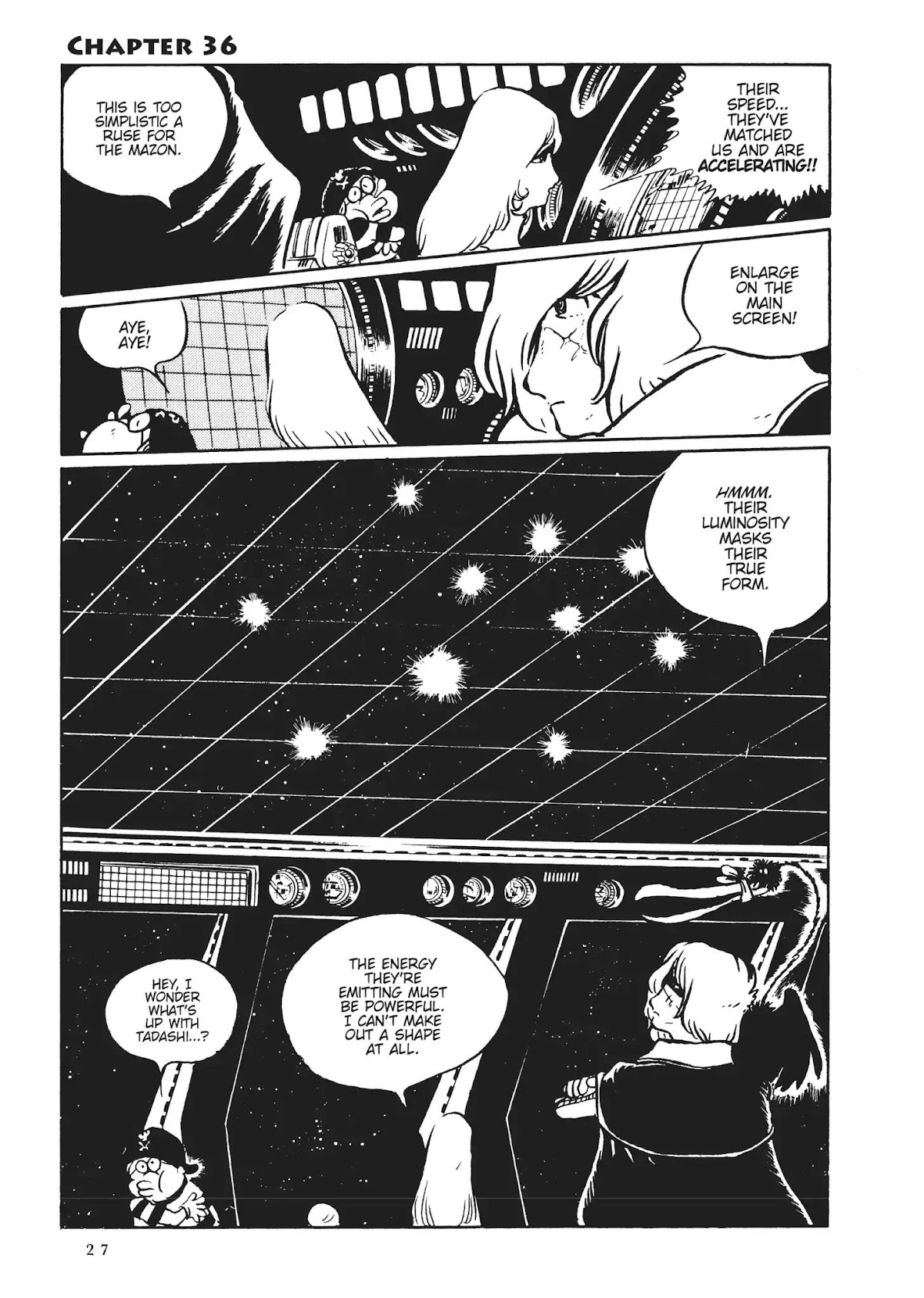 Uchuu Kaizoku Captain Harlock Chapter 36 page 1 - Chapter 36
