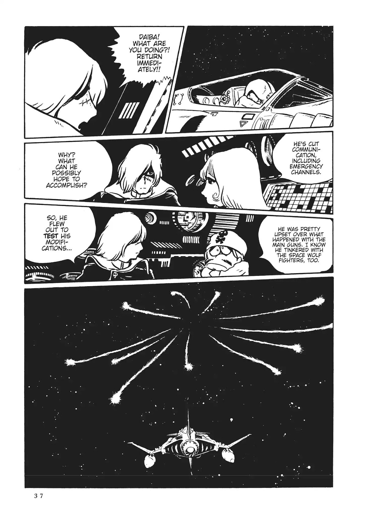 Uchuu Kaizoku Captain Harlock Chapter 36 page 10 - Chapter 36