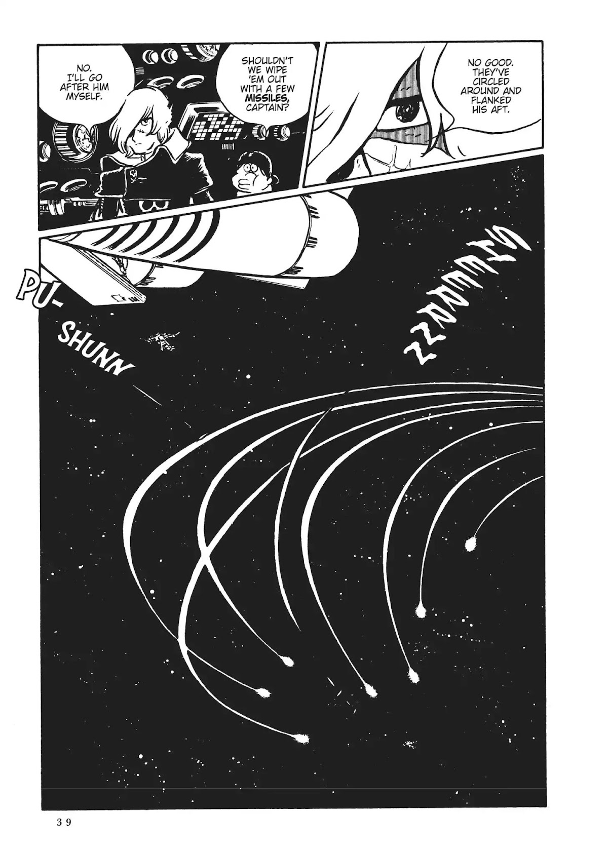 Uchuu Kaizoku Captain Harlock Chapter 36 page 12 - Chapter 36