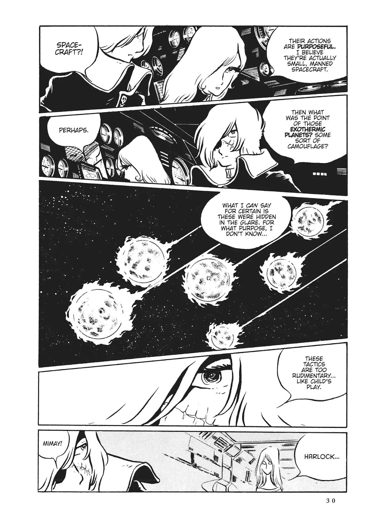 Uchuu Kaizoku Captain Harlock Chapter 36 page 3 - Chapter 36
