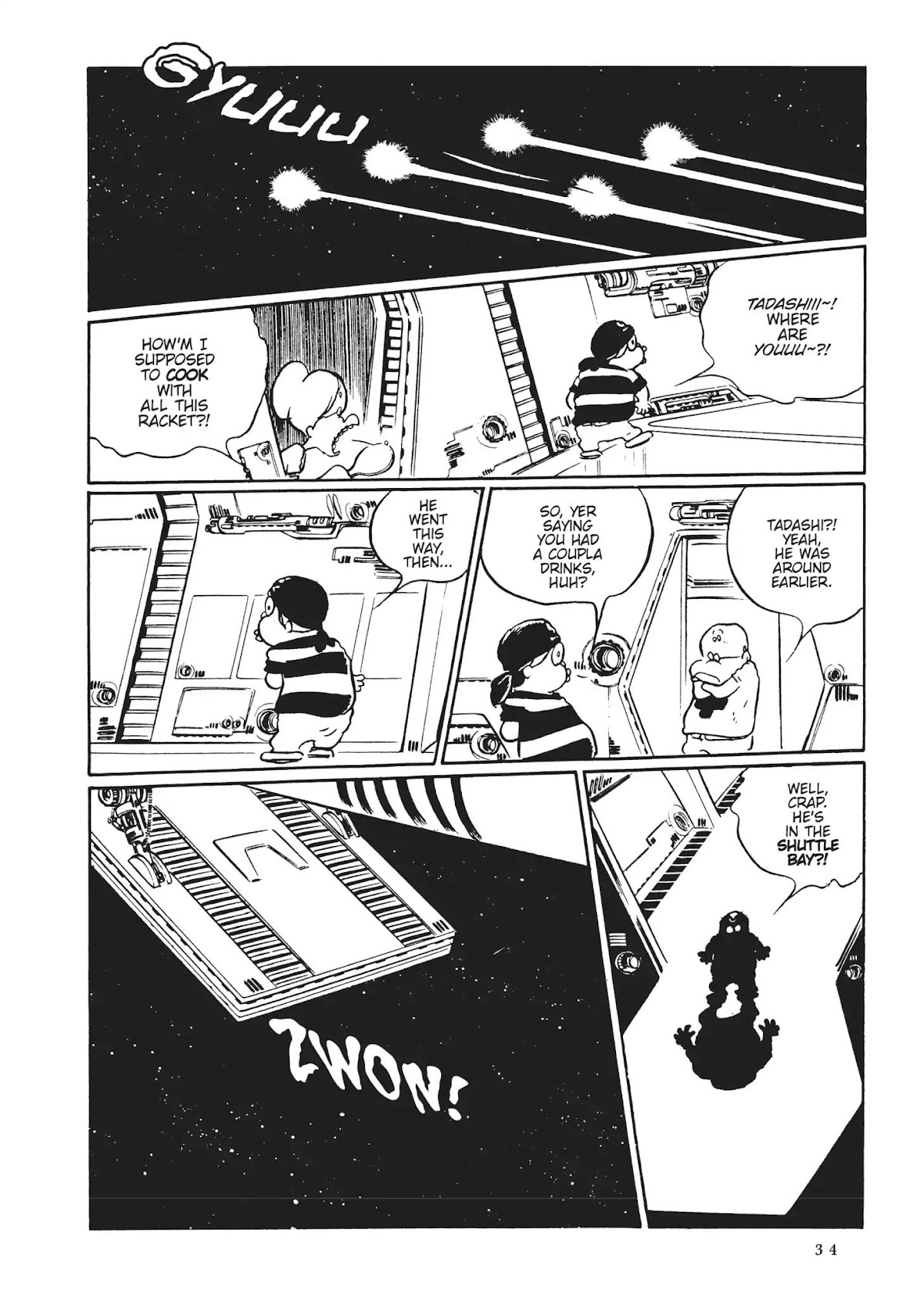 Uchuu Kaizoku Captain Harlock Chapter 36 page 7 - Chapter 36