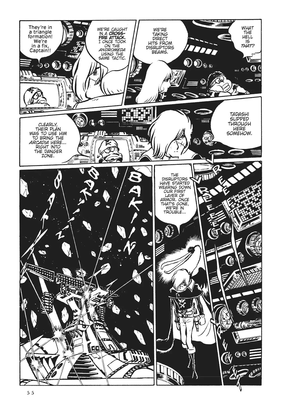Uchuu Kaizoku Captain Harlock Chapter 37 page 11 - Chapter 37