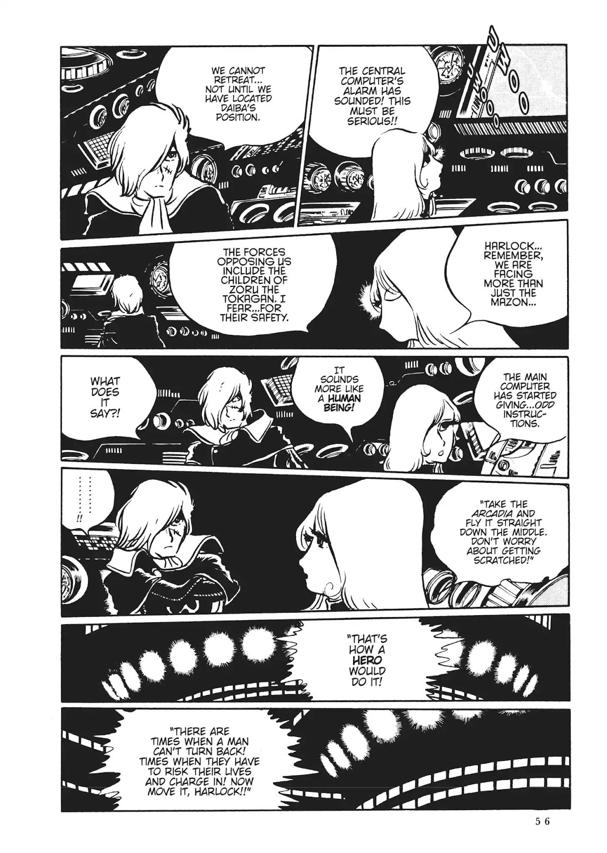 Uchuu Kaizoku Captain Harlock Chapter 37 page 12 - Chapter 37