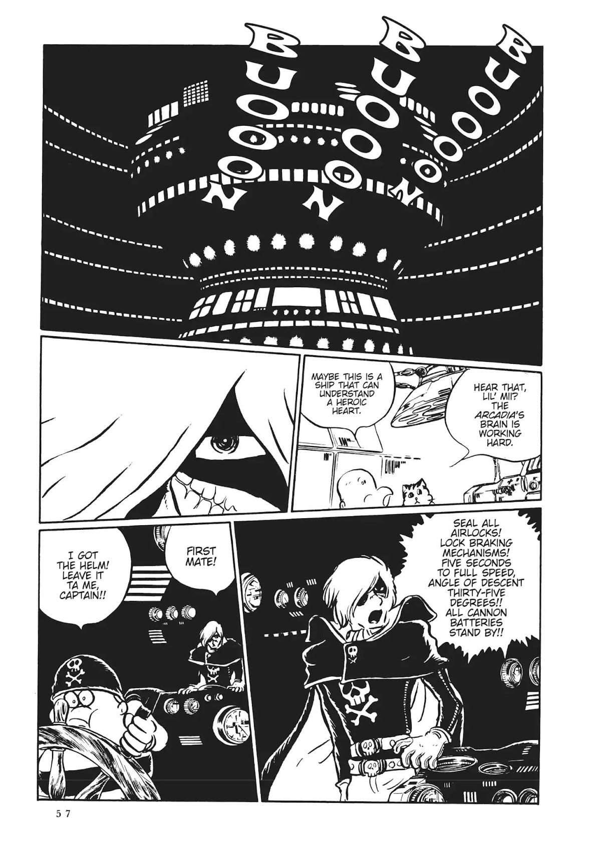 Uchuu Kaizoku Captain Harlock Chapter 37 page 13 - Chapter 37