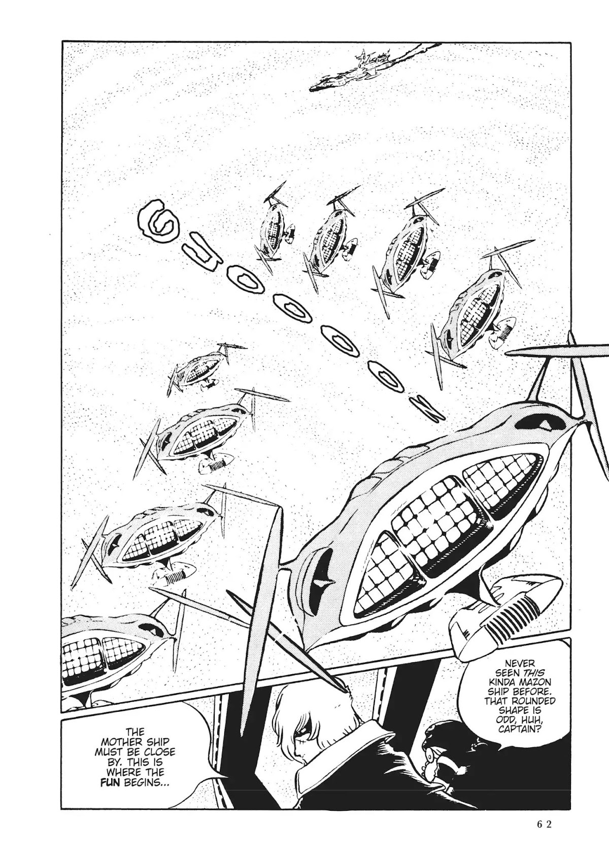 Uchuu Kaizoku Captain Harlock Chapter 37 page 18 - Chapter 37