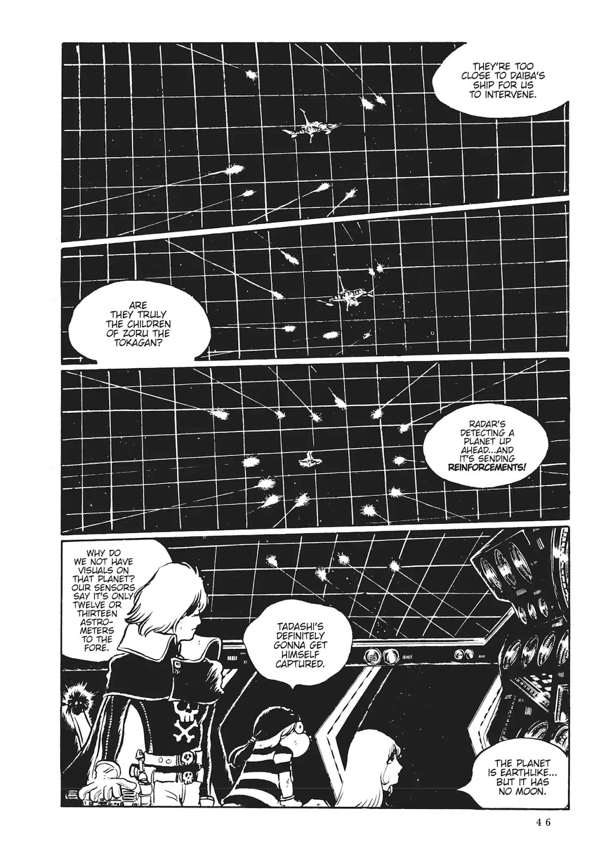 Uchuu Kaizoku Captain Harlock Chapter 37 page 3 - Chapter 37