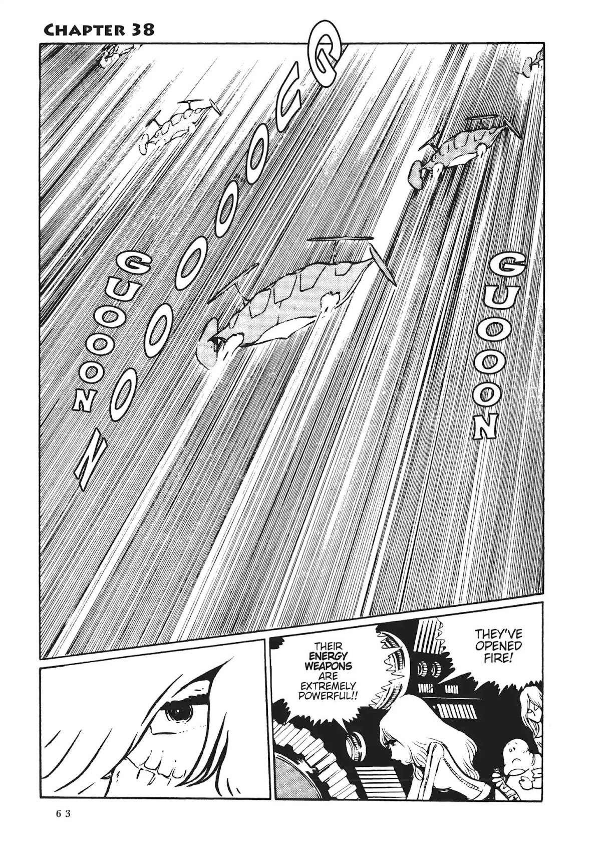 Uchuu Kaizoku Captain Harlock Chapter 38 page 1 - Chapter 38