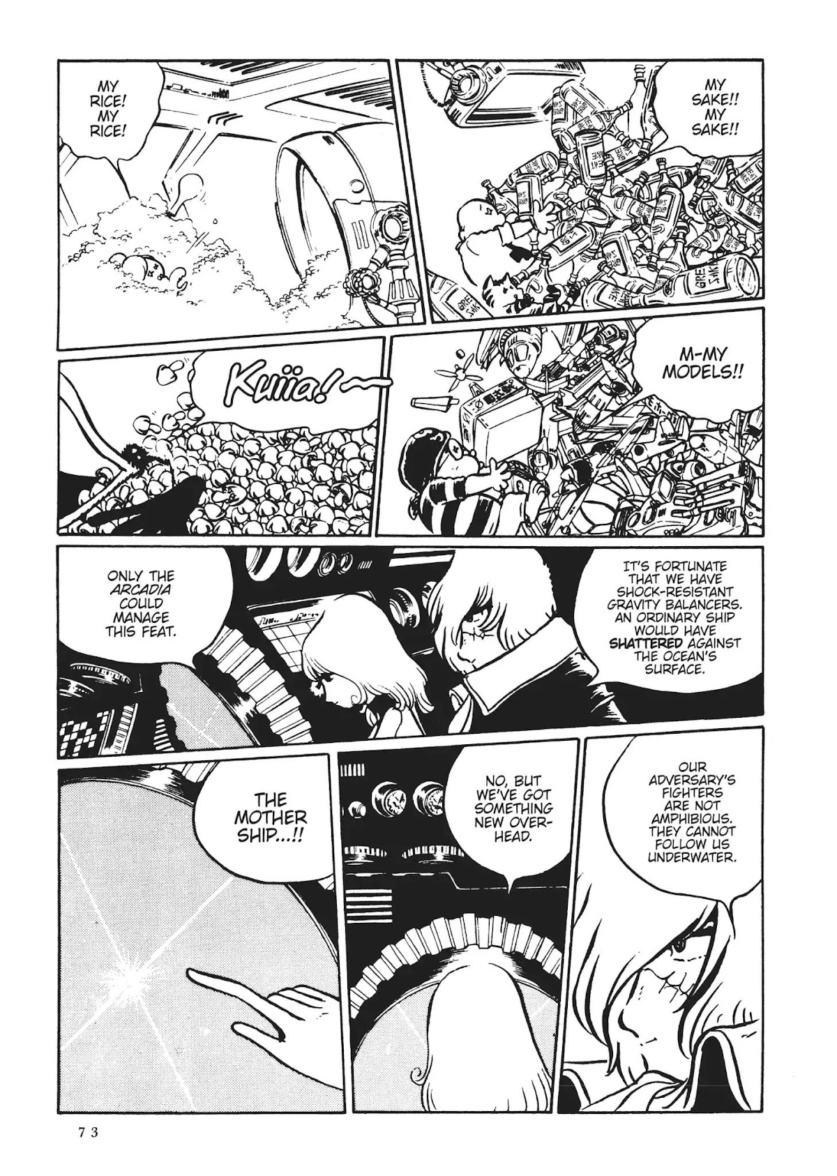 Uchuu Kaizoku Captain Harlock Chapter 38 page 10 - Chapter 38