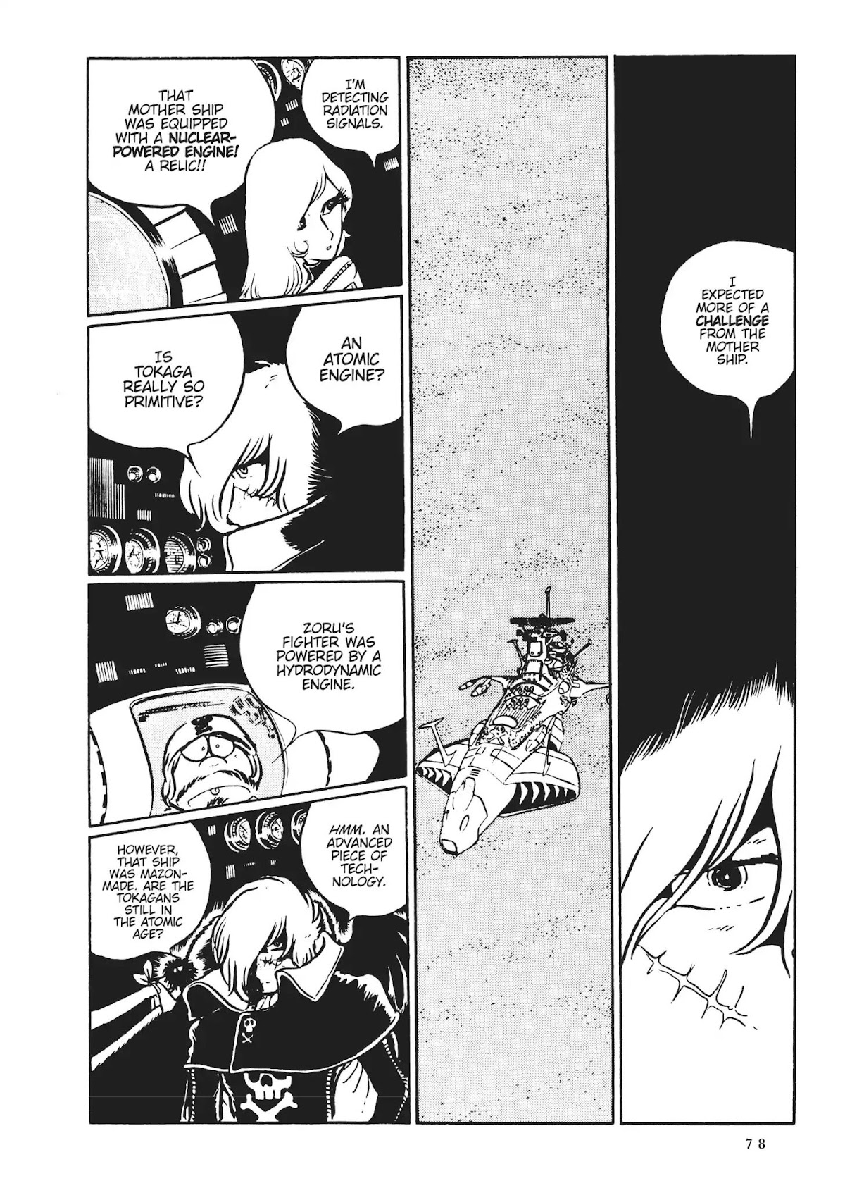 Uchuu Kaizoku Captain Harlock Chapter 38 page 15 - Chapter 38