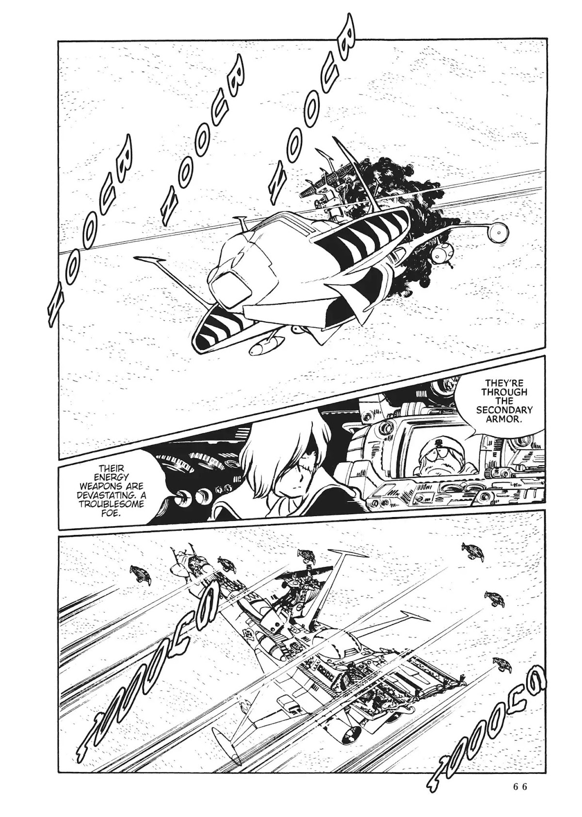 Uchuu Kaizoku Captain Harlock Chapter 38 page 3 - Chapter 38