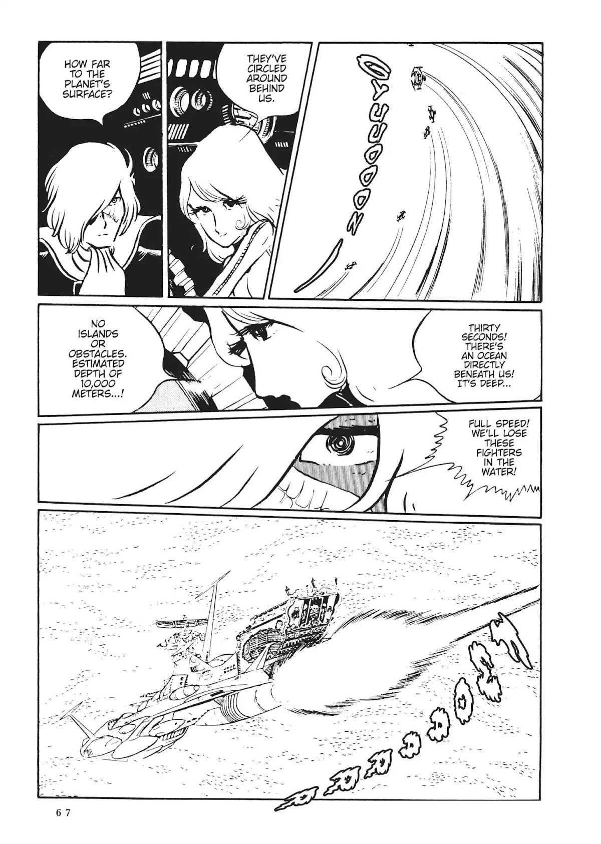 Uchuu Kaizoku Captain Harlock Chapter 38 page 4 - Chapter 38