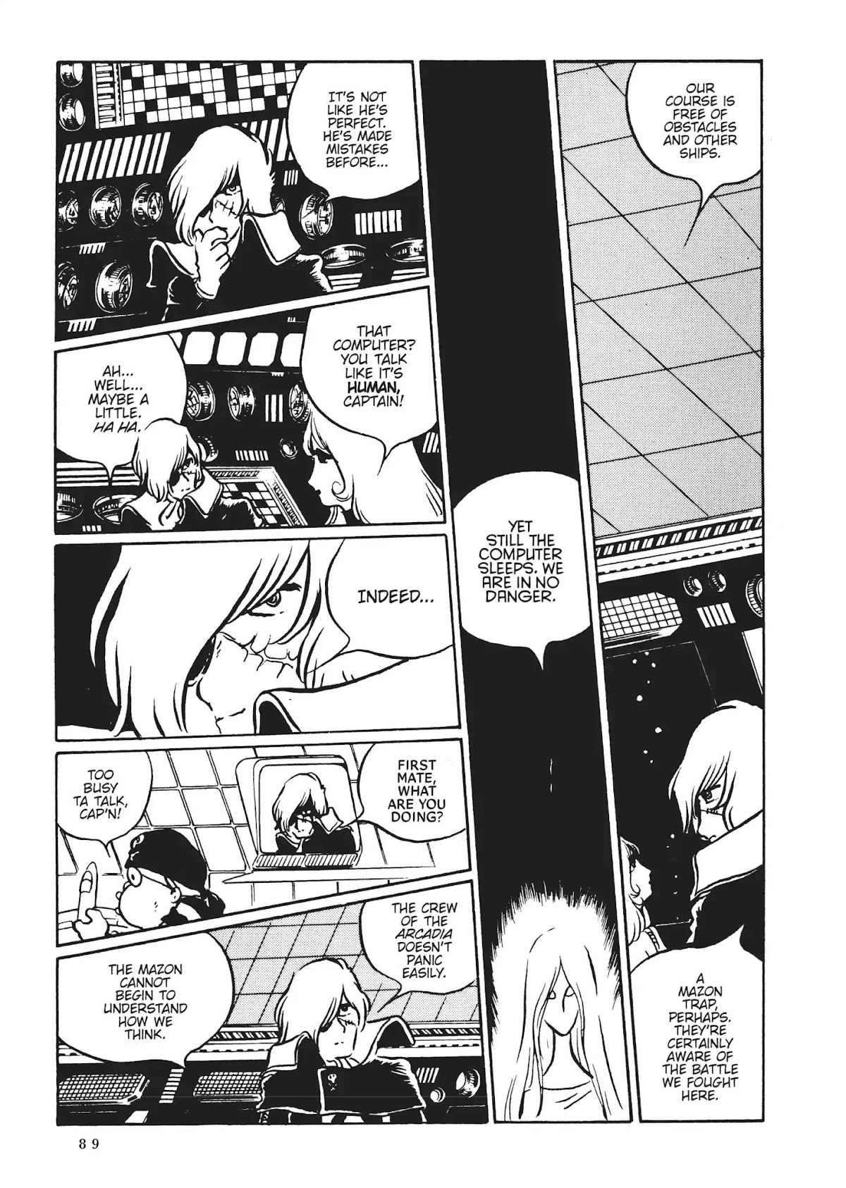Uchuu Kaizoku Captain Harlock Chapter 39 page 5 - Chapter 39