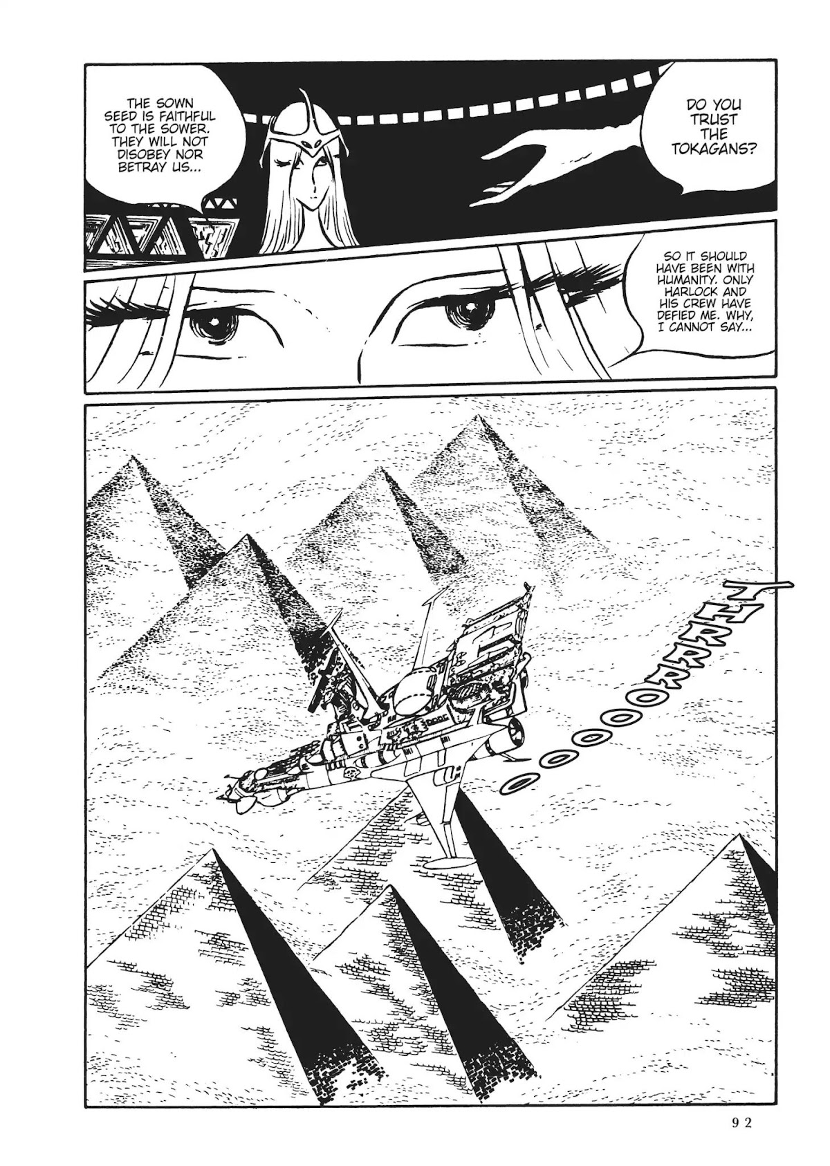 Uchuu Kaizoku Captain Harlock Chapter 39 page 7 - Chapter 39
