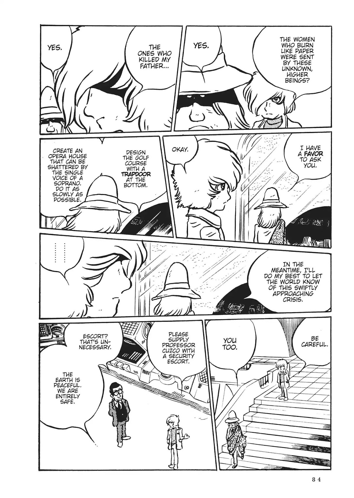Uchuu Kaizoku Captain Harlock Chapter 4 page 10 - Chapter 4