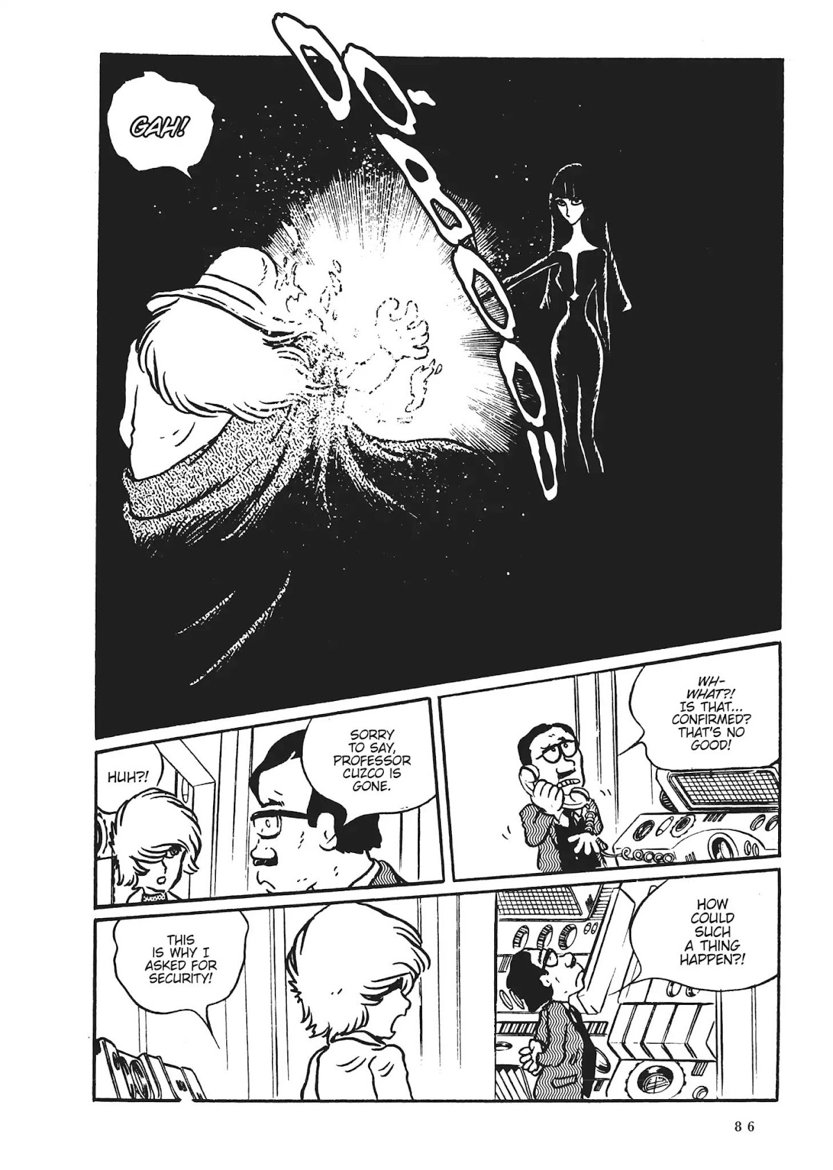 Uchuu Kaizoku Captain Harlock Chapter 4 page 12 - Chapter 4