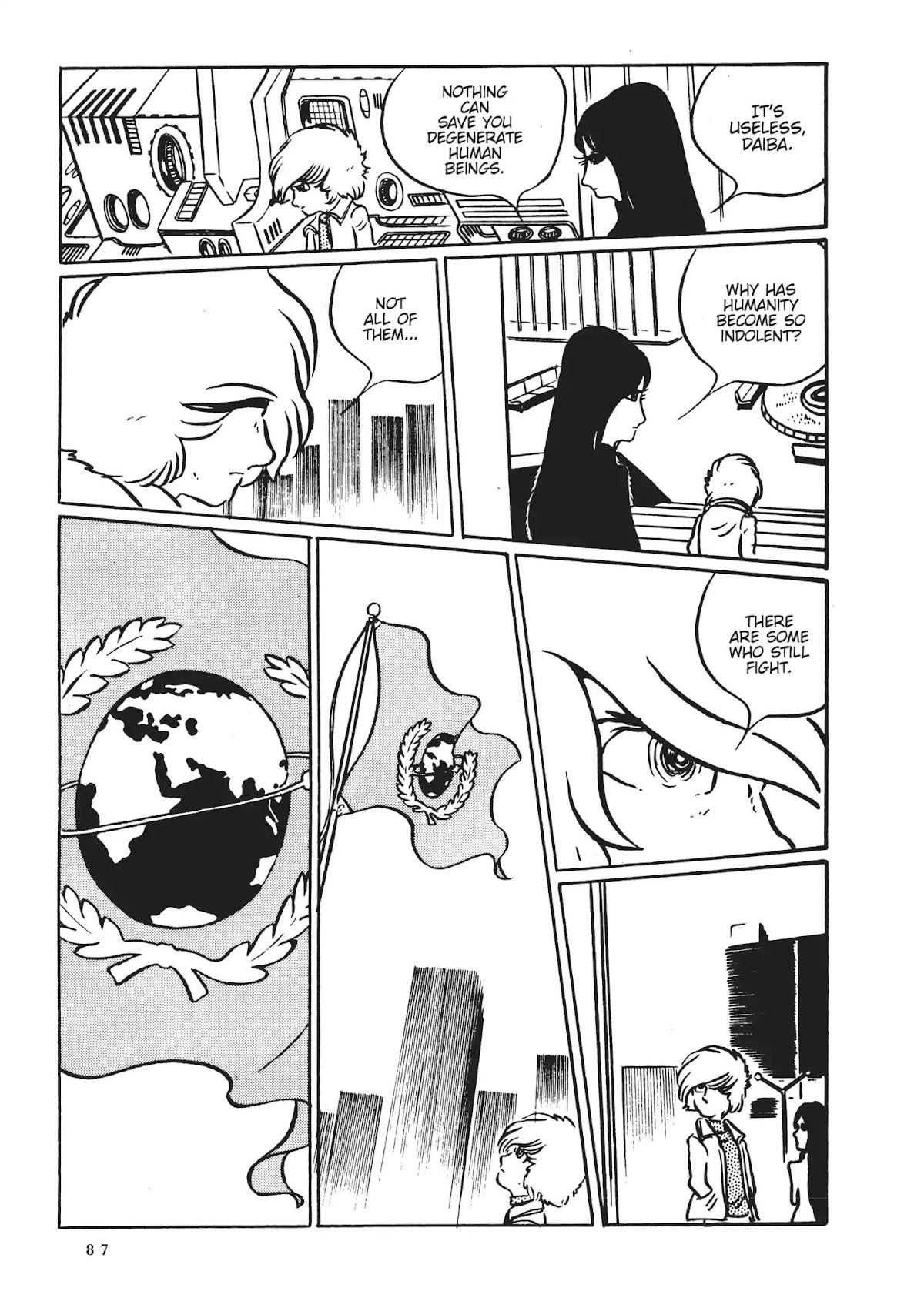 Uchuu Kaizoku Captain Harlock Chapter 4 page 13 - Chapter 4